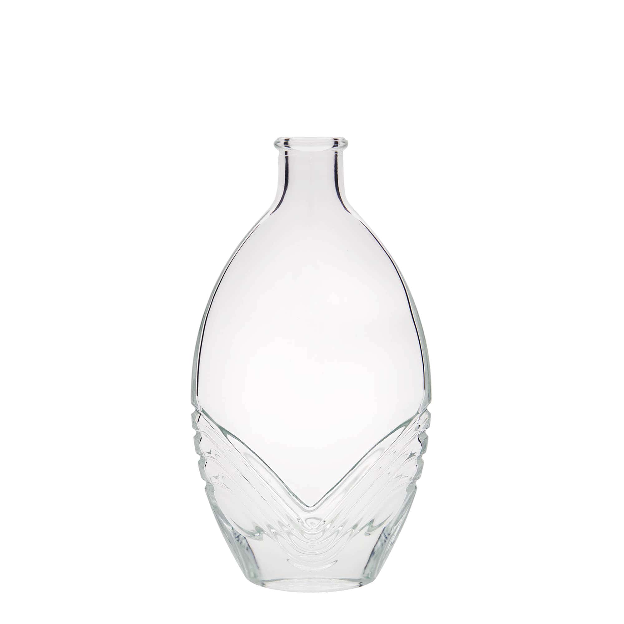 200 ml glasflaske 'Florence', oval, åbning: Kork 200 ml glasflaske 'Florence', oval, åbning: Kork