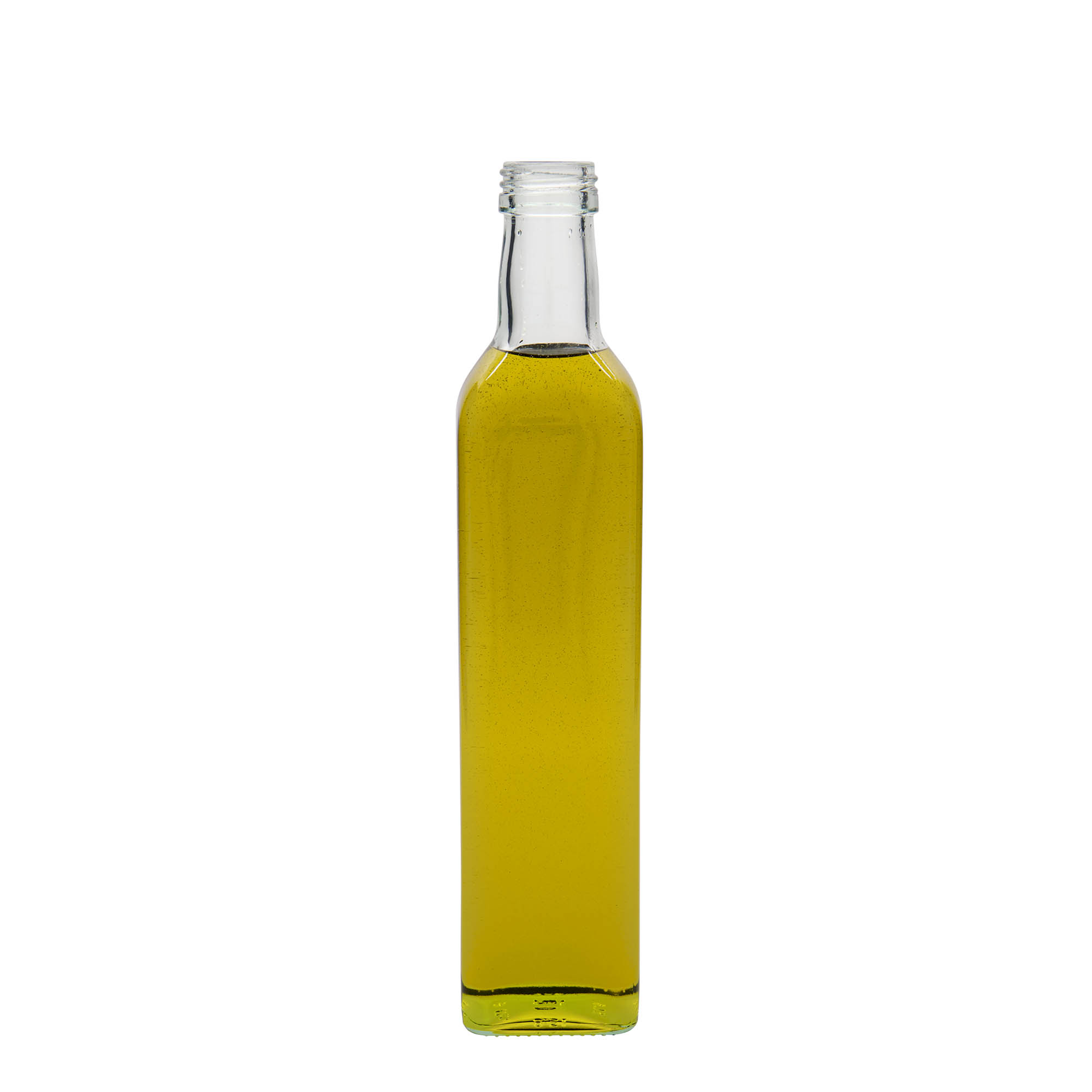 500 ml glasflaske »Marasca«, firkantet, åbning: PP 31,5