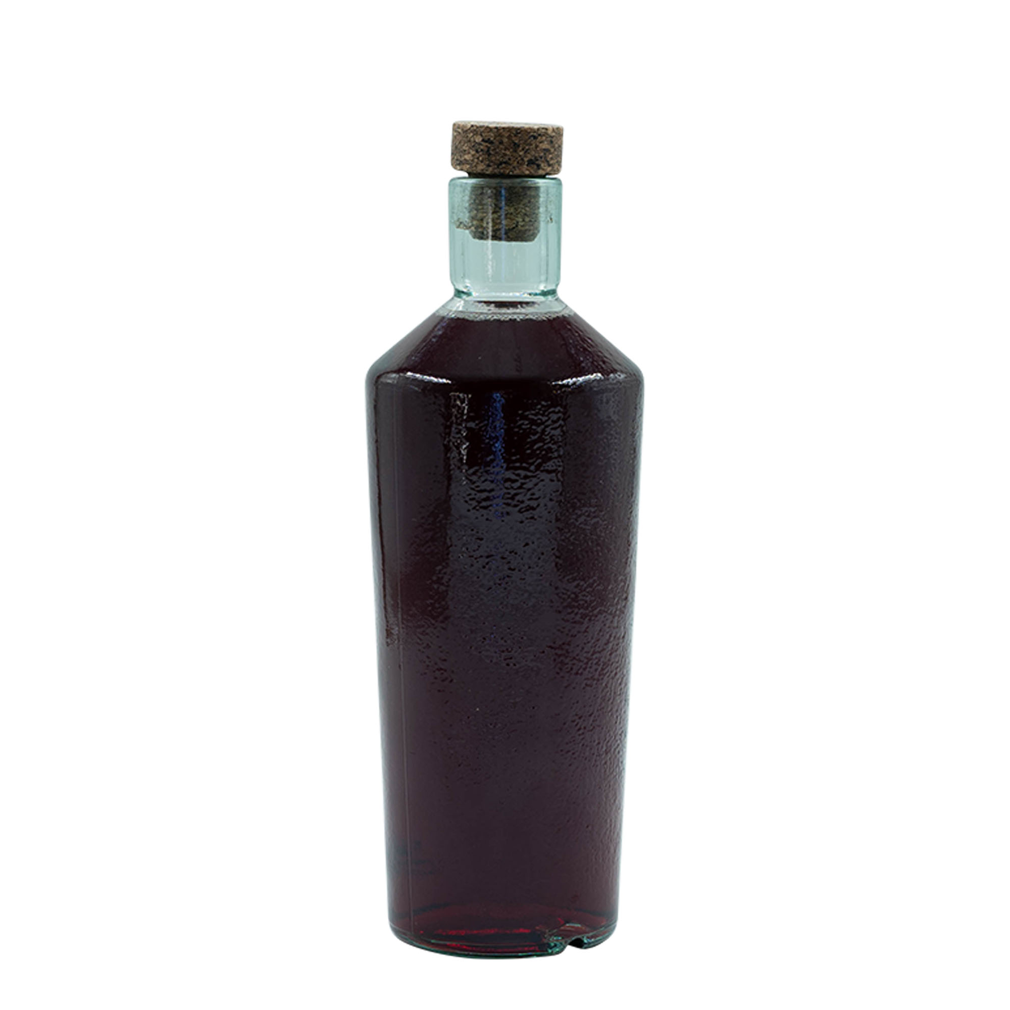 700 ml vildt fremstillet glasflaske 'Primal', åbning: kork