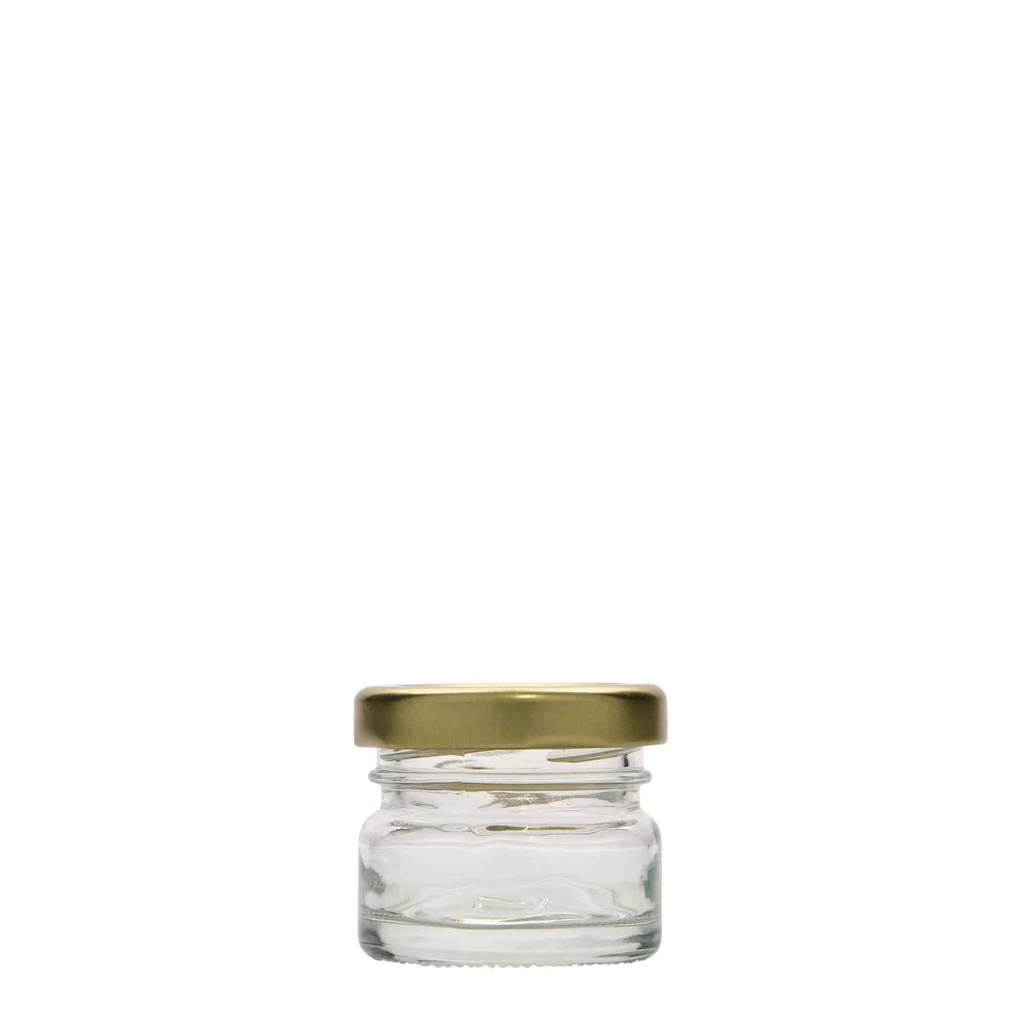 30 ml fladt rundt glas, åbning: Twist-Off (TO 43)