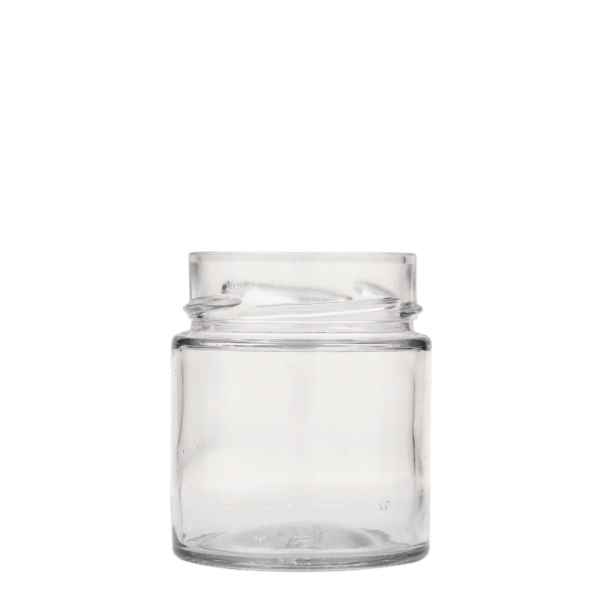 212 ml rundt glas 'Albatros', åbning: ekstra dyb twist-off (EDTO 70)