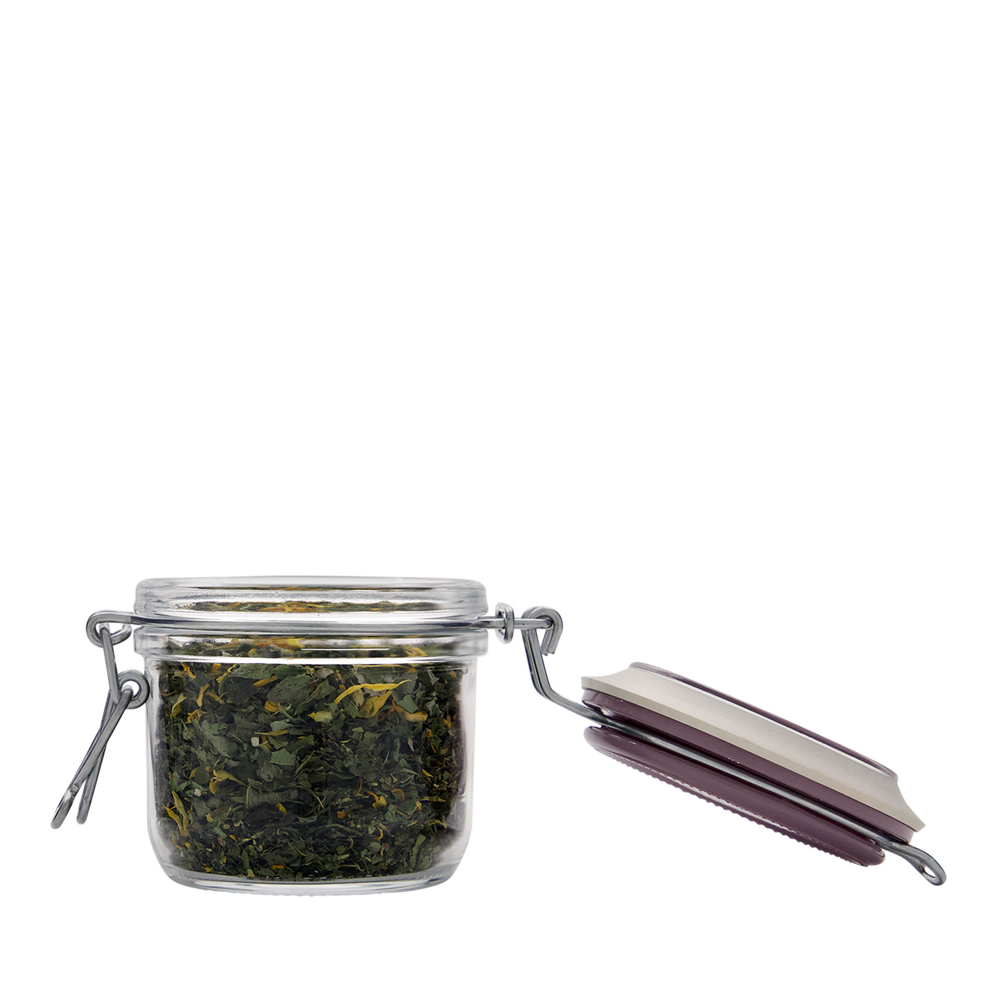 200 ml patentglas 'Fido', violet, åbning: patentlåg