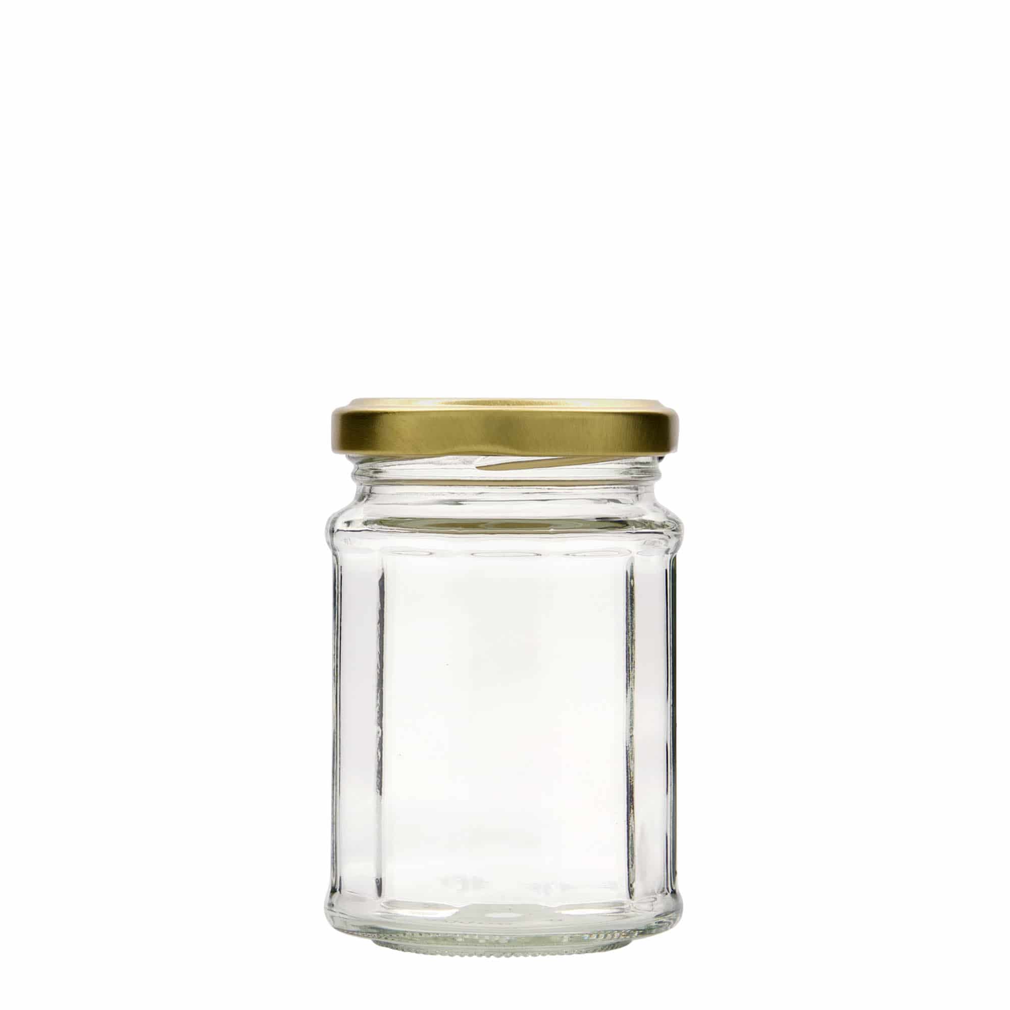 192 ml tolvsidet glas, tolvkantet, åbning: Twist-Off (TO 58)