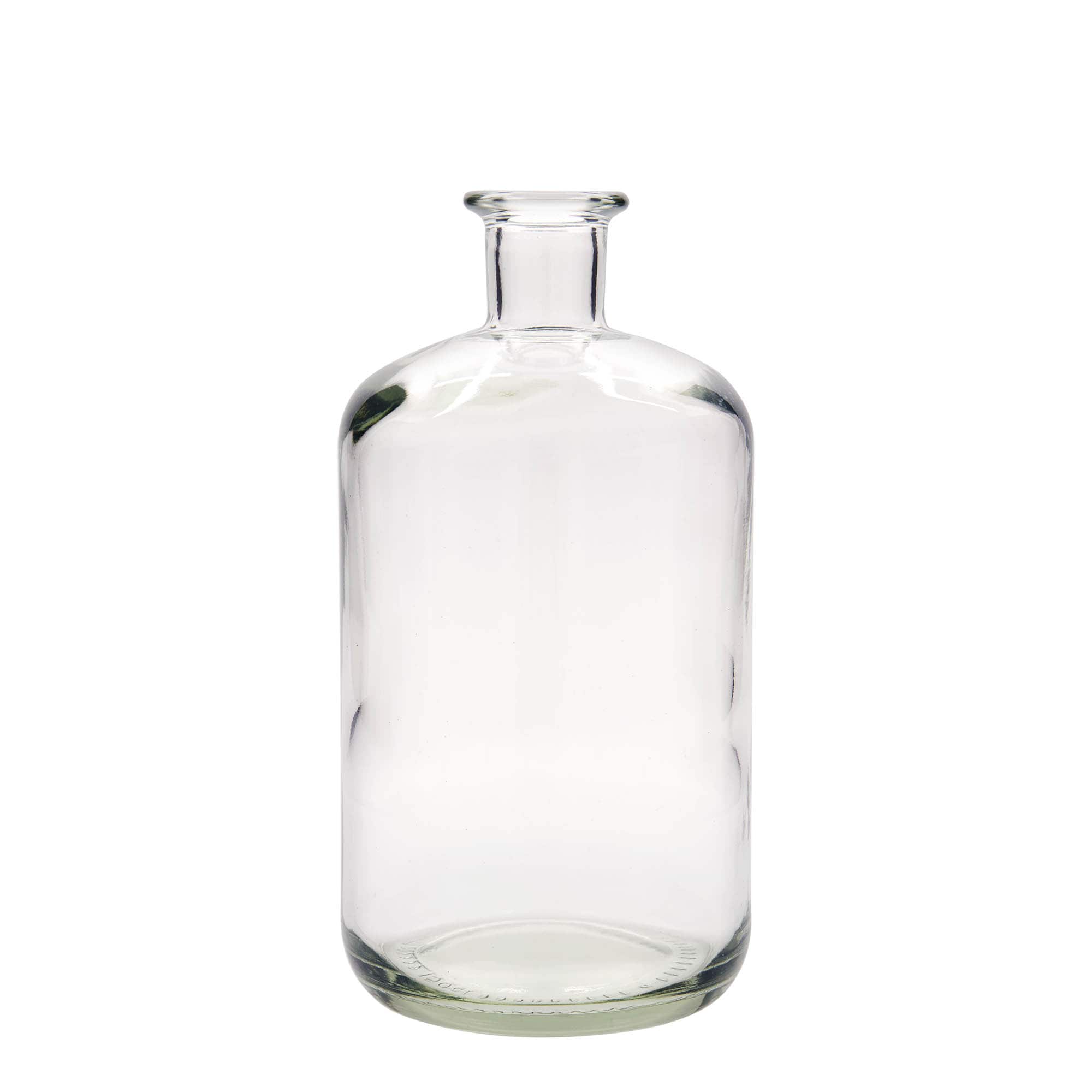 1.500 ml glasflaske apoteker, åbning: Kork 1.500 ml glasflaske apoteker, åbning: Kork