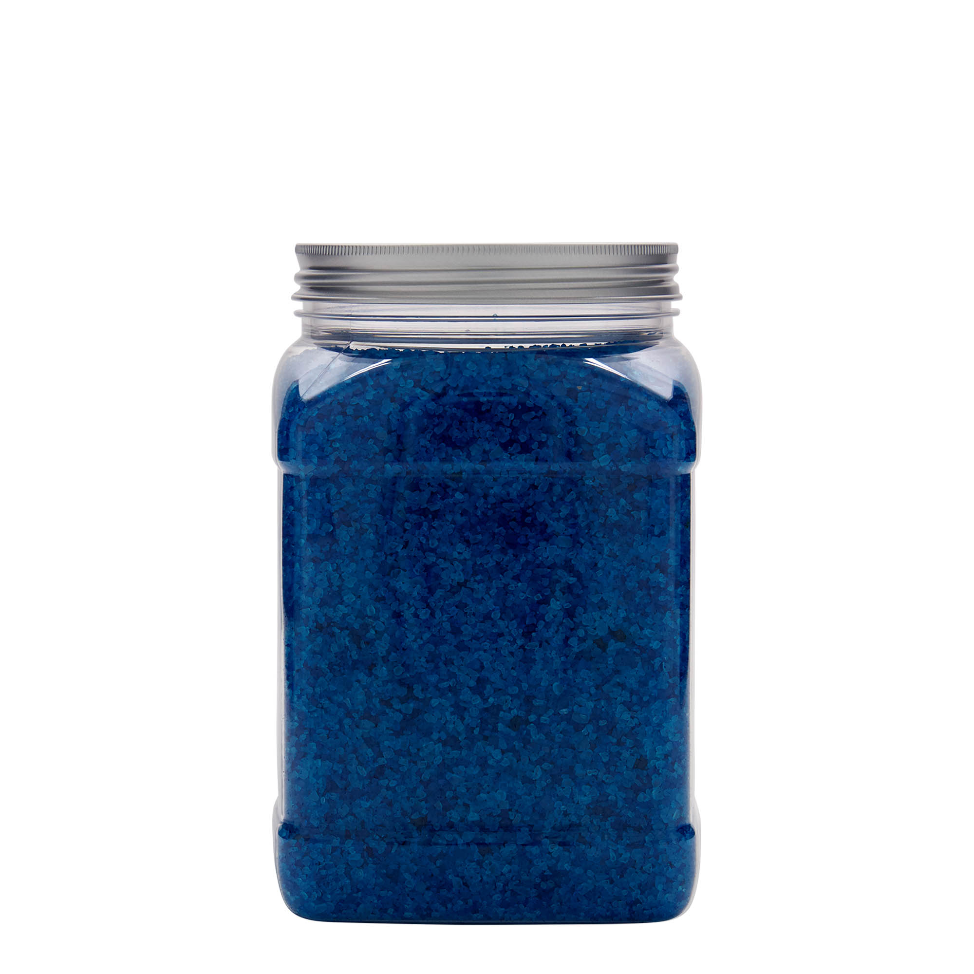 1.500 ml PET-dåse »Dana«, firkantet, plast, åbning: 100/400