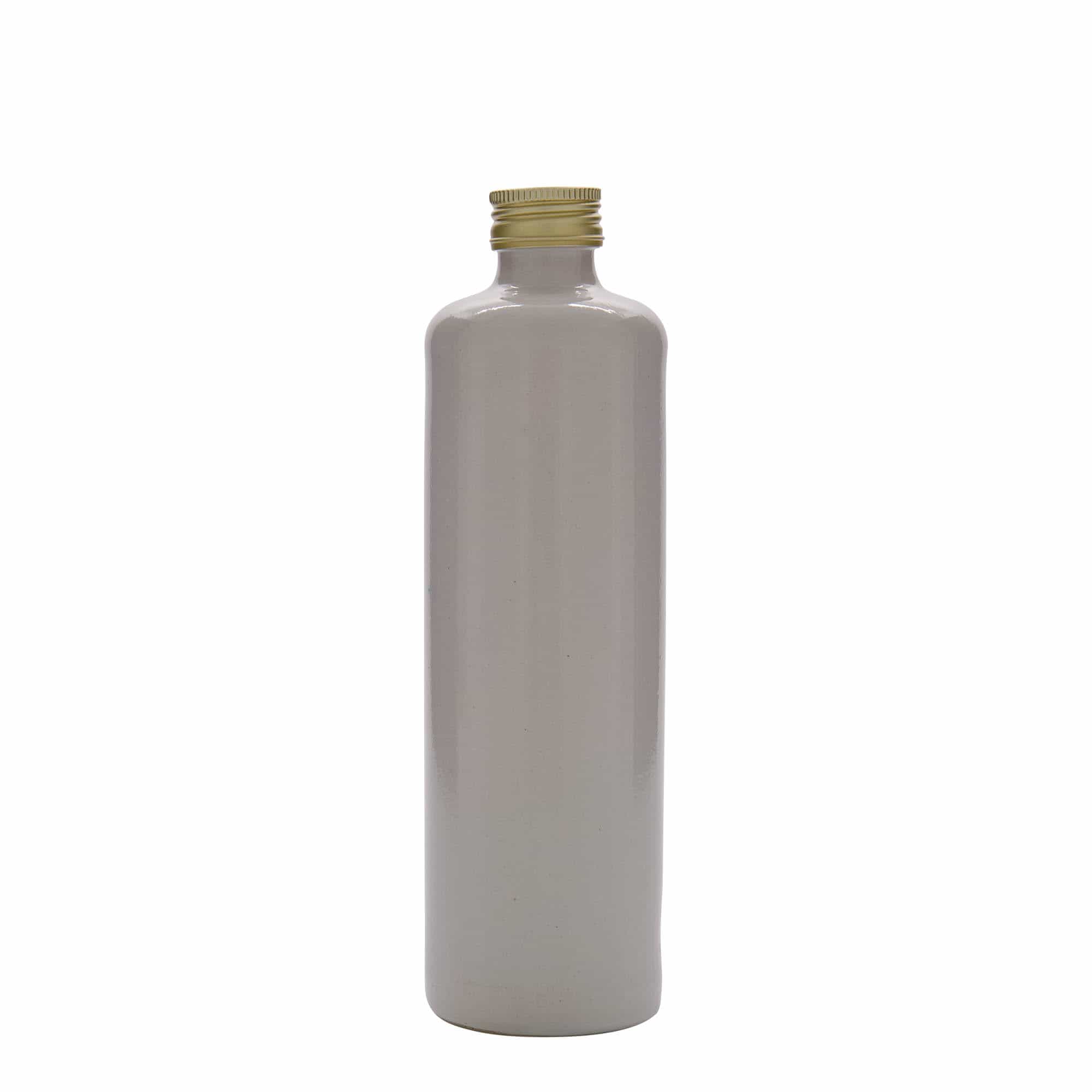 500 ml lerkrus, stentøj, hvid, åbning: PP 31,5