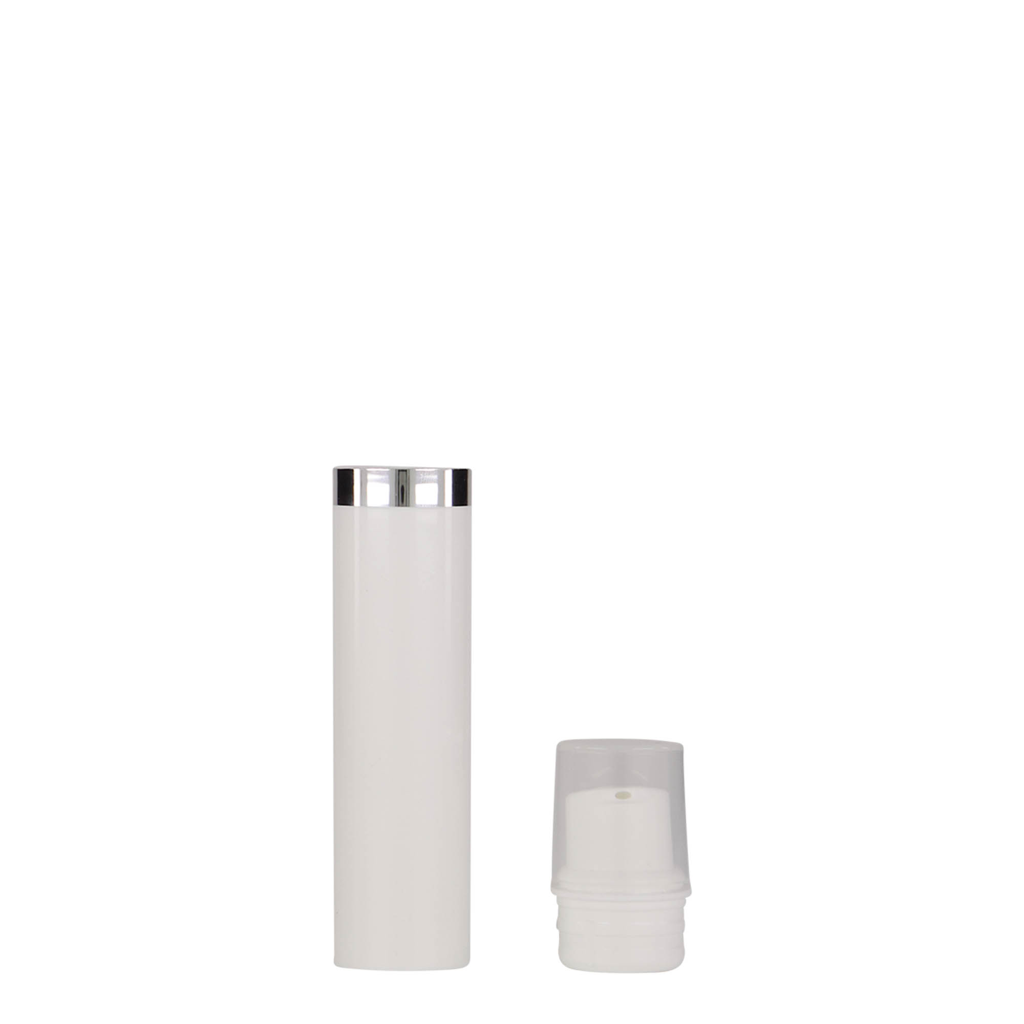 15 ml Airless Dispenser 'Nano', PP-plast, hvid