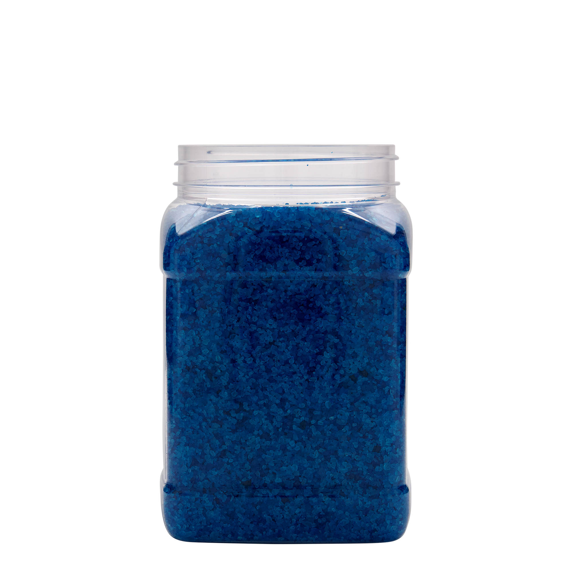1.500 ml PET-dåse »Dana«, firkantet, plast, åbning: 100/400