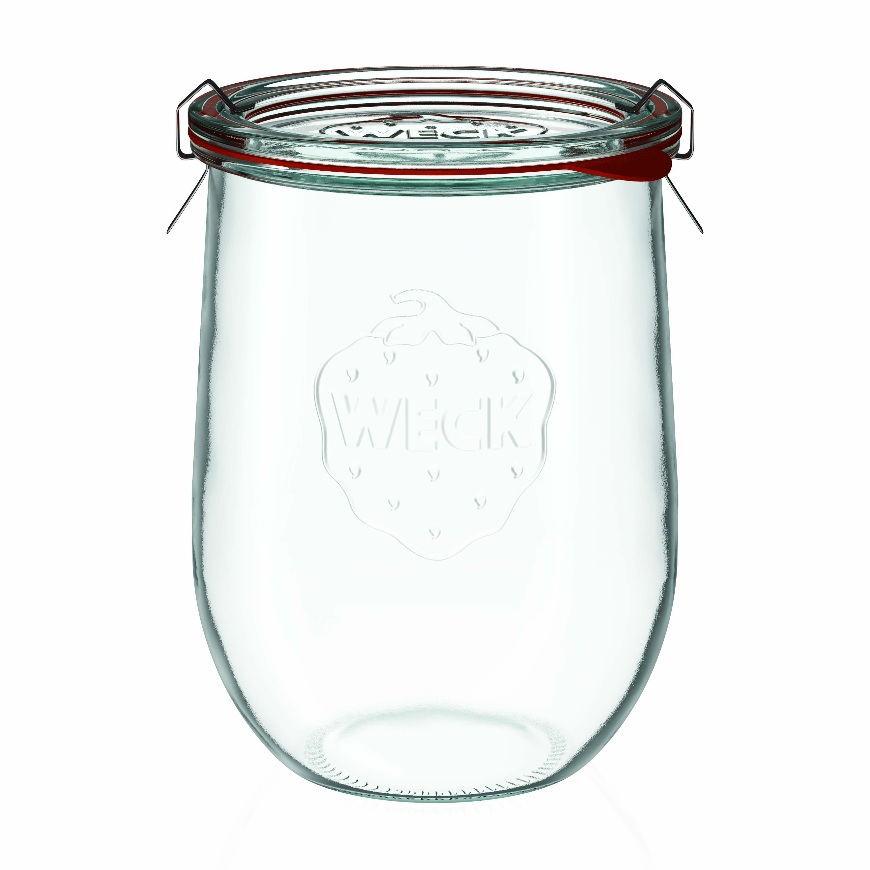 1.050 ml WECK-tulipanglas #, åbning: rundkant
