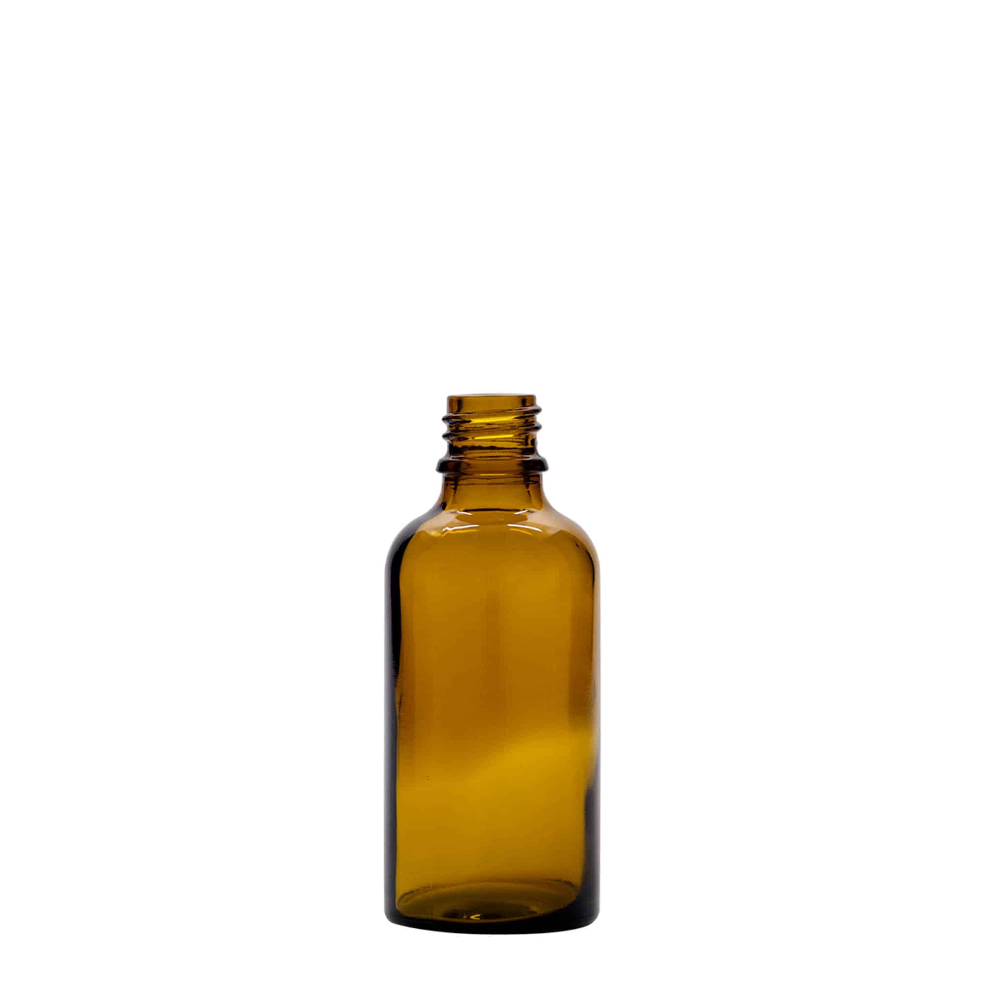 50 ml pipetteflaske medicin, glas, brun-rød, åbning: DIN 18 50 ml pipetteflaske medicin, glas, brun-rød, åbning: DIN 18