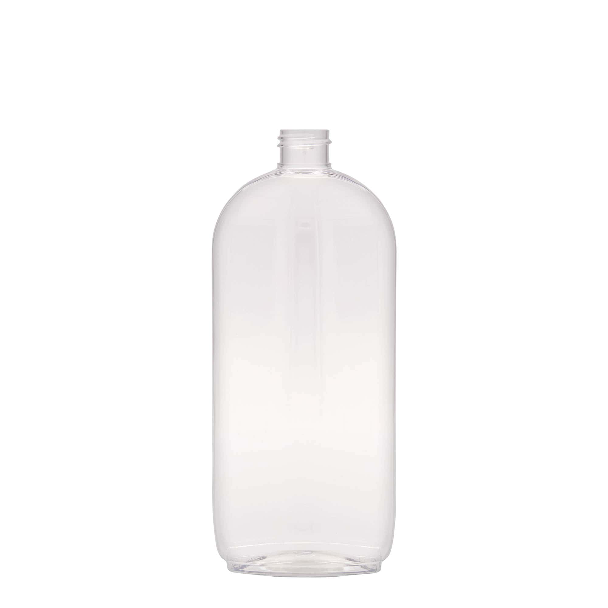 500 ml PET-flaske 'Iris', oval, plast, åbning: GPI 24/410 500 ml PET-flaske 'Iris', oval, plast, åbning: GPI 24/410