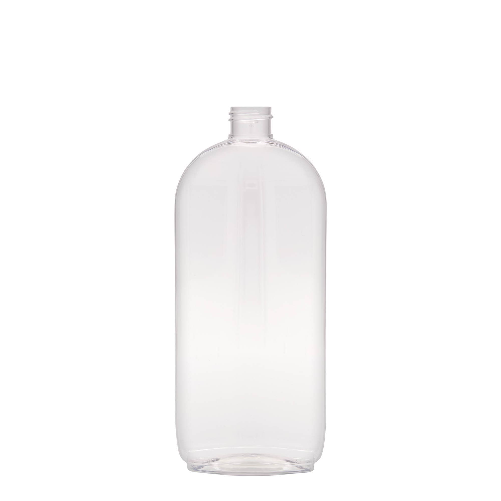 500 ml PET-flaske 'Iris', oval, plastik, åbning: 24/410