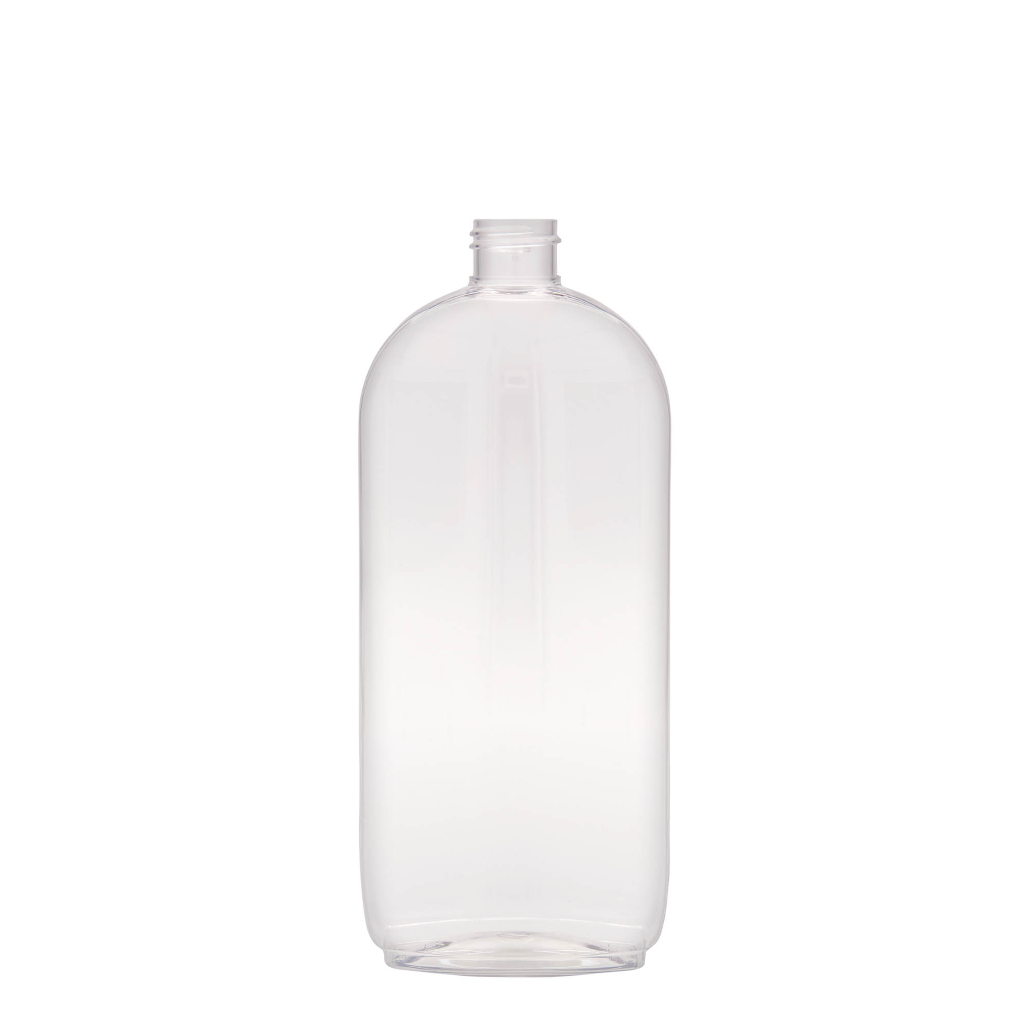 500 ml PET-flaske 'Iris', oval, plastik, åbning: 24/410 500 ml PET-flaske 'Iris', oval, plastik, åbning: 24/410