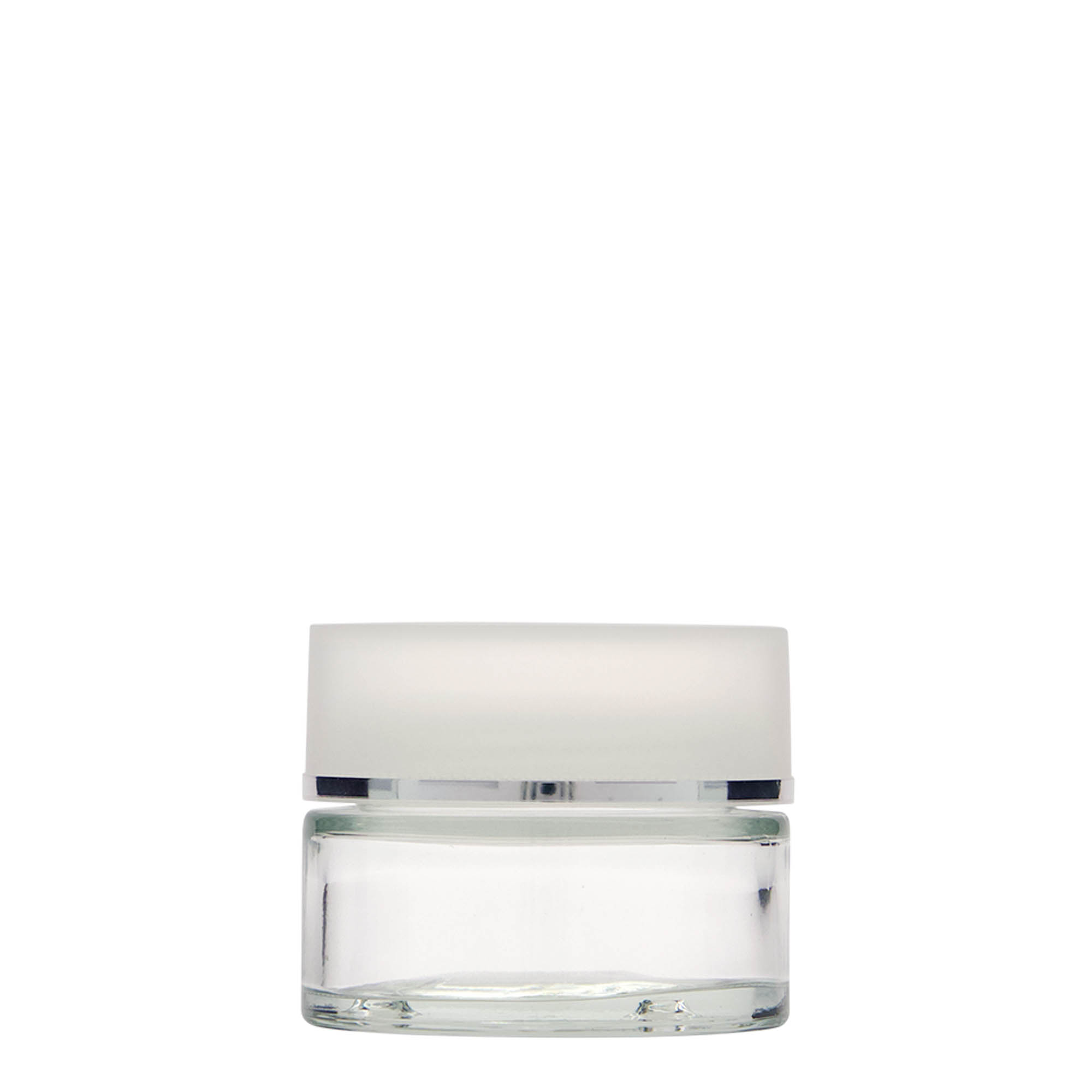 50 ml krukke 'Clear Edition', glas, åbning: skruelåg