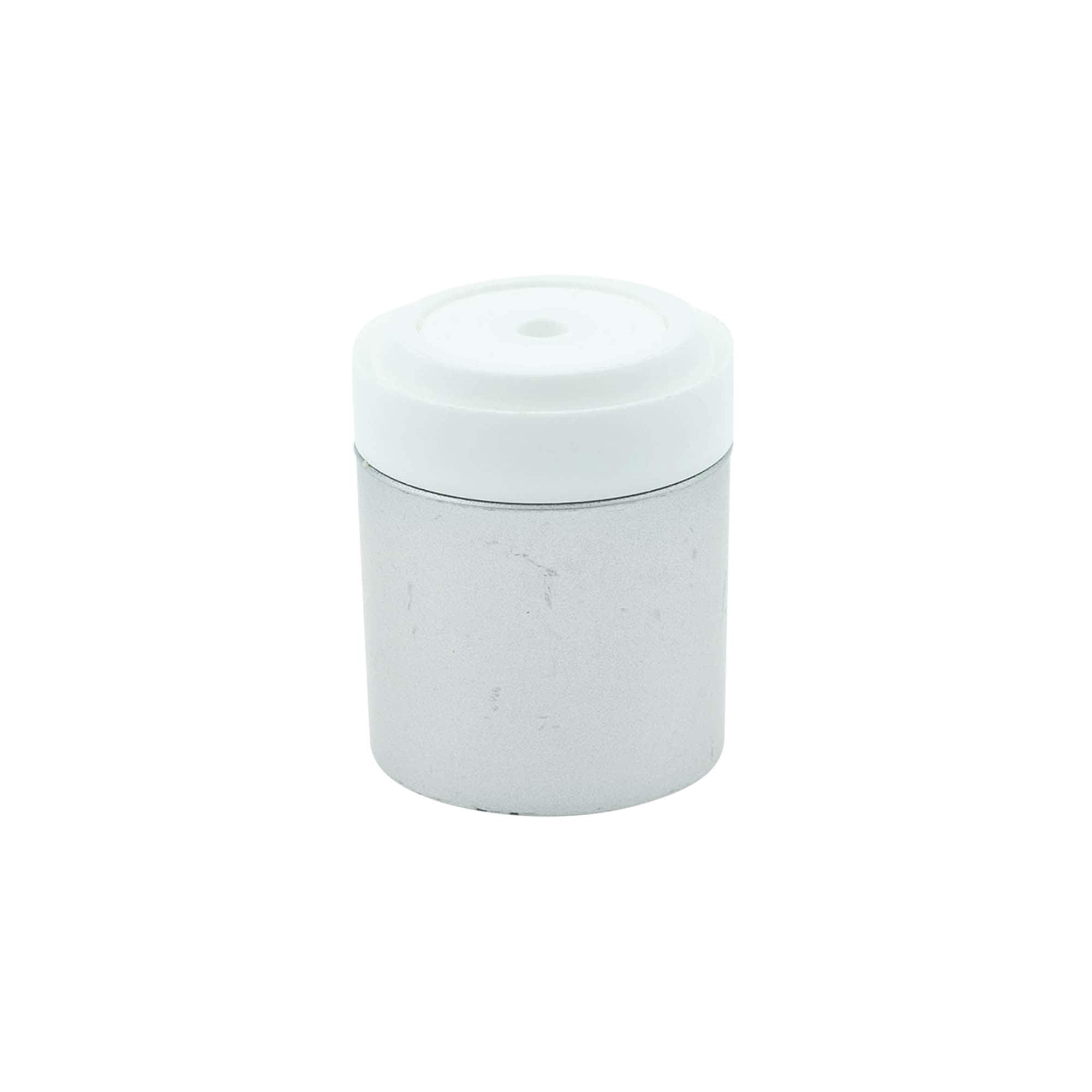Airless dispenser pumpehoved 'Micro', PP-plast, sølv