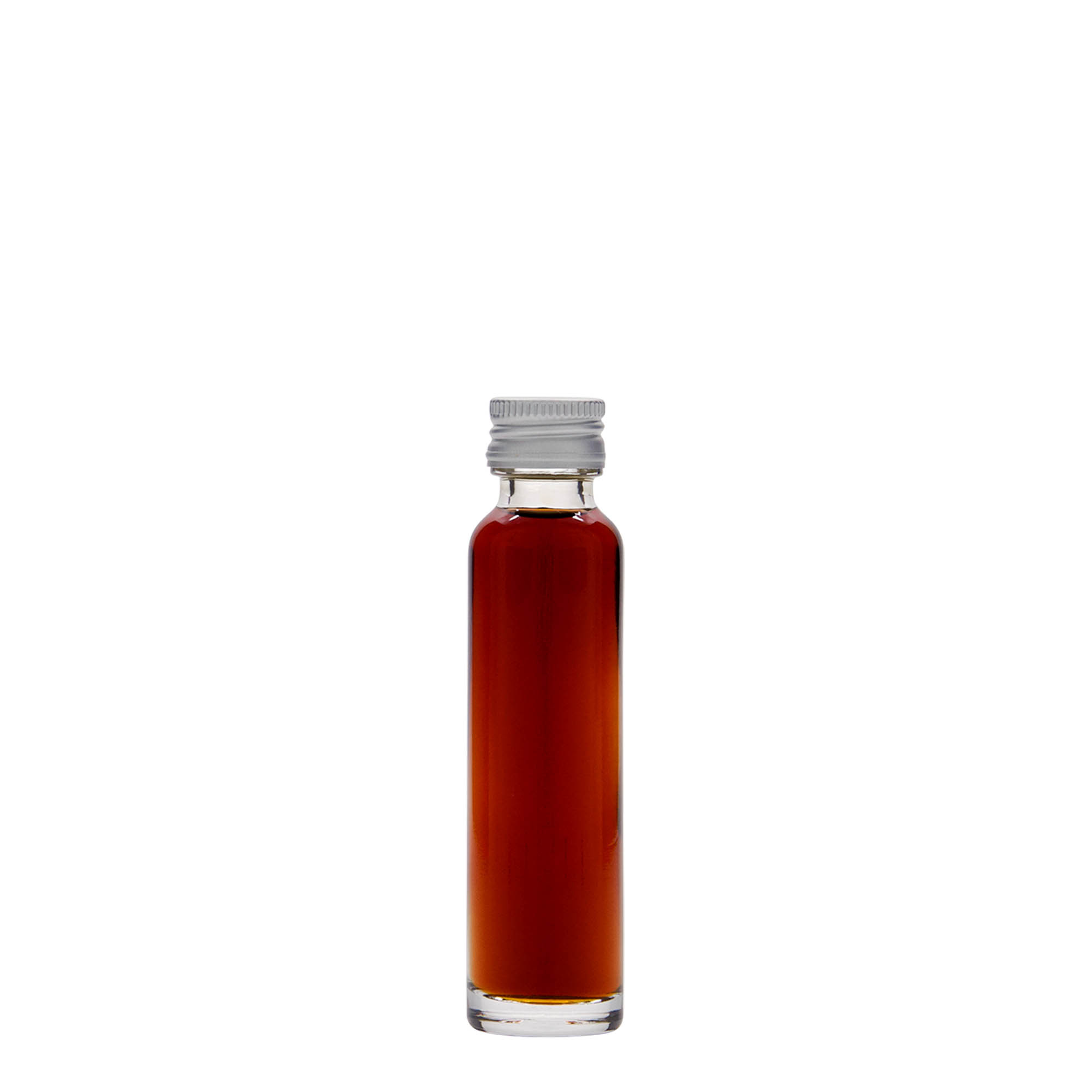 20 ml krukke flaske, glas, åbning: PP 18