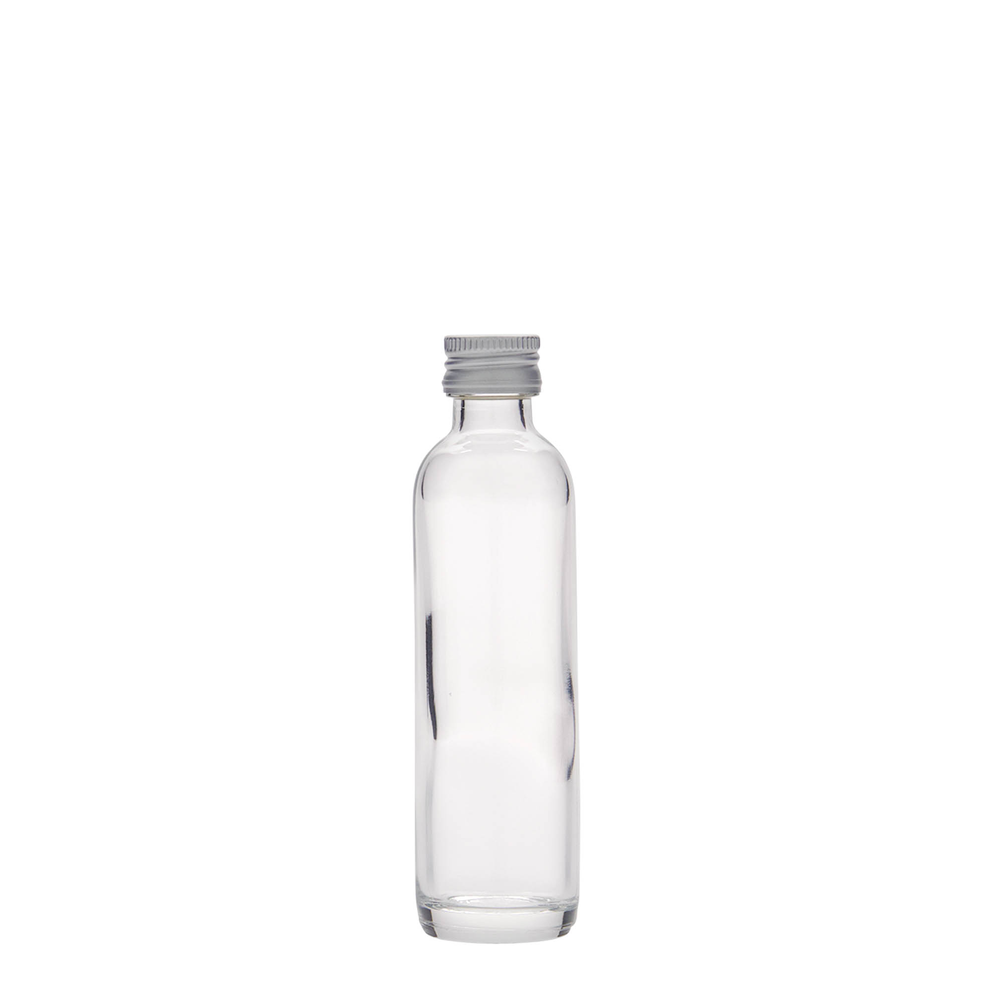 40 ml Krukke flaske, glas, åbning: PP 18