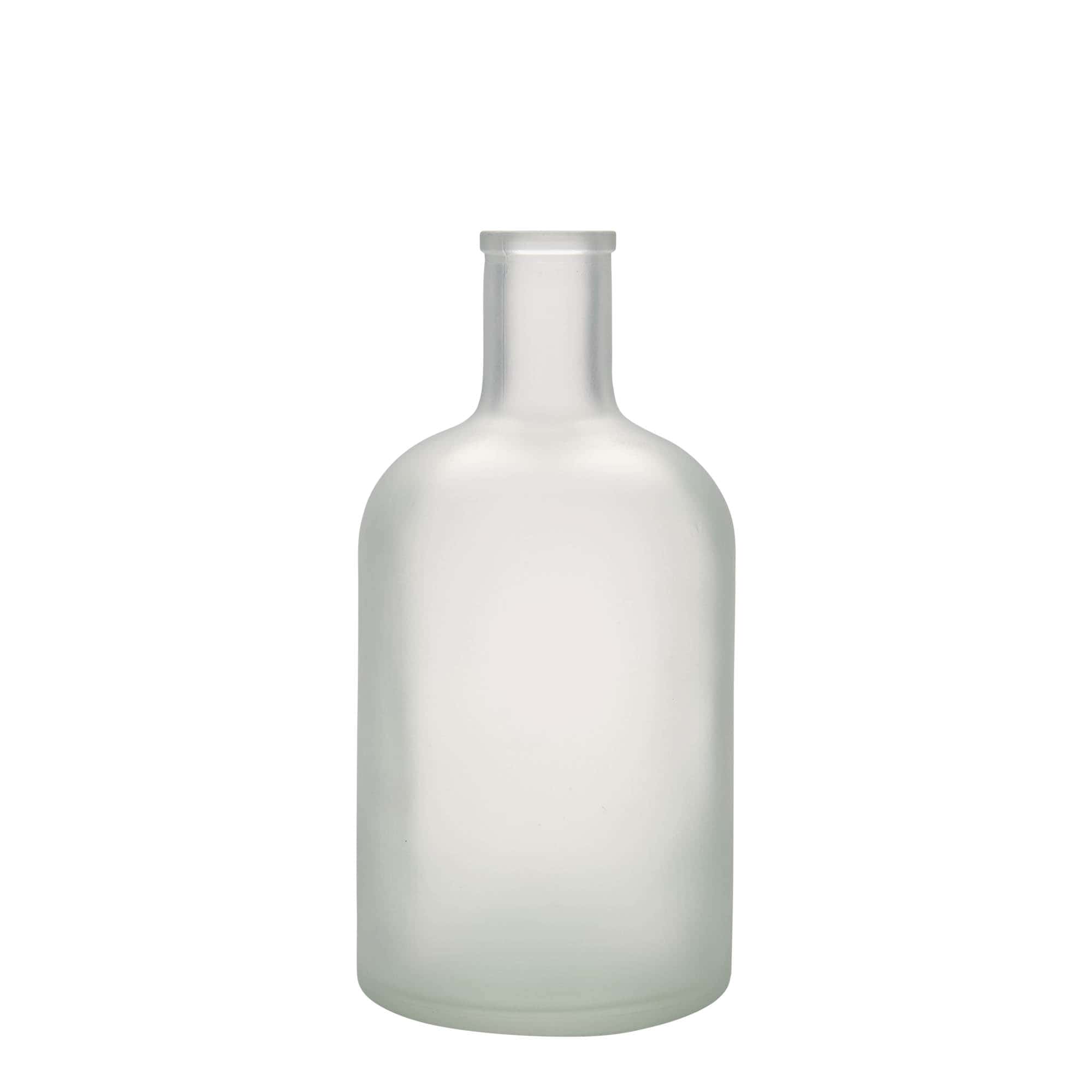 700 ml glasflaske 'Gerardino', frostet, åbning: kork 700 ml glasflaske 'Gerardino', frostet, åbning: kork