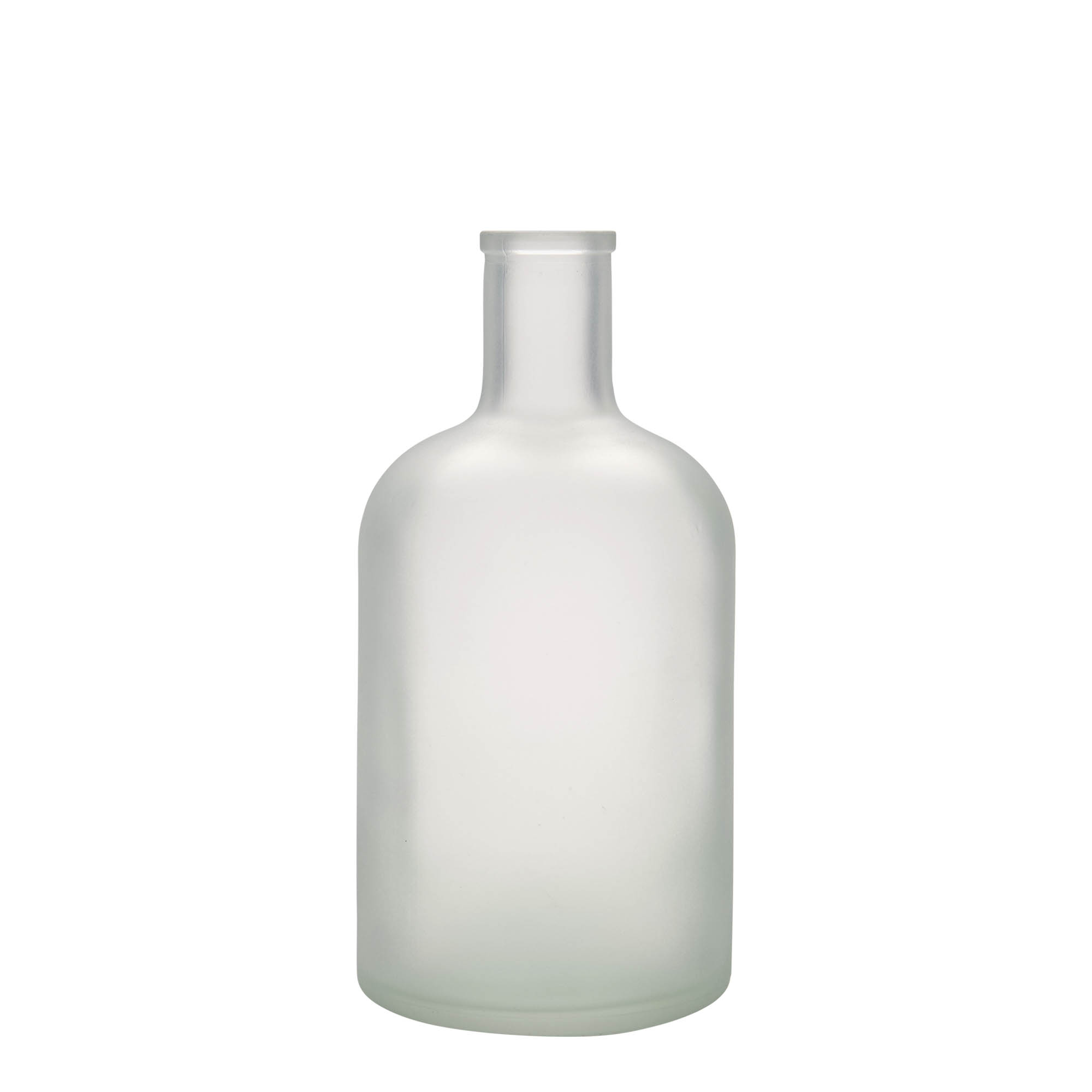 700 ml glasflaske »Gerardino«, frostet, åbning: kork