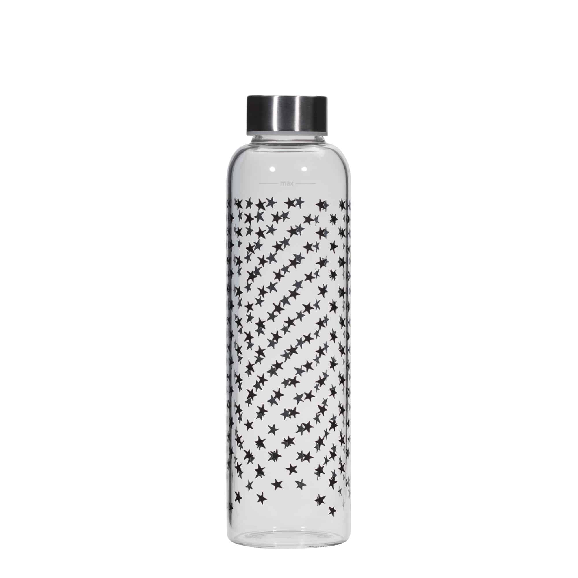 500 ml drikkedunk 'Perseus - Sorte Stjerner', åbning: skruelåg