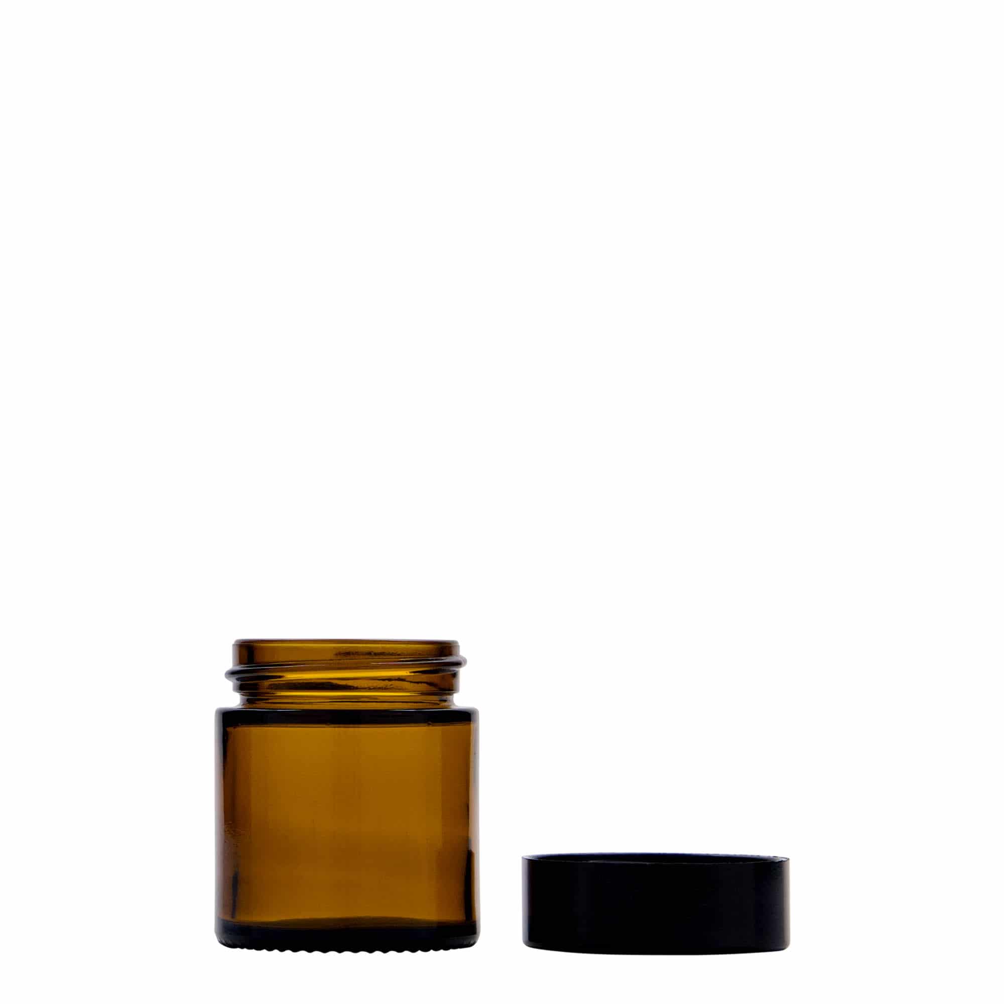 30 ml glasdigel 'Brown Line', glas, brun, åbning: Skruelåg