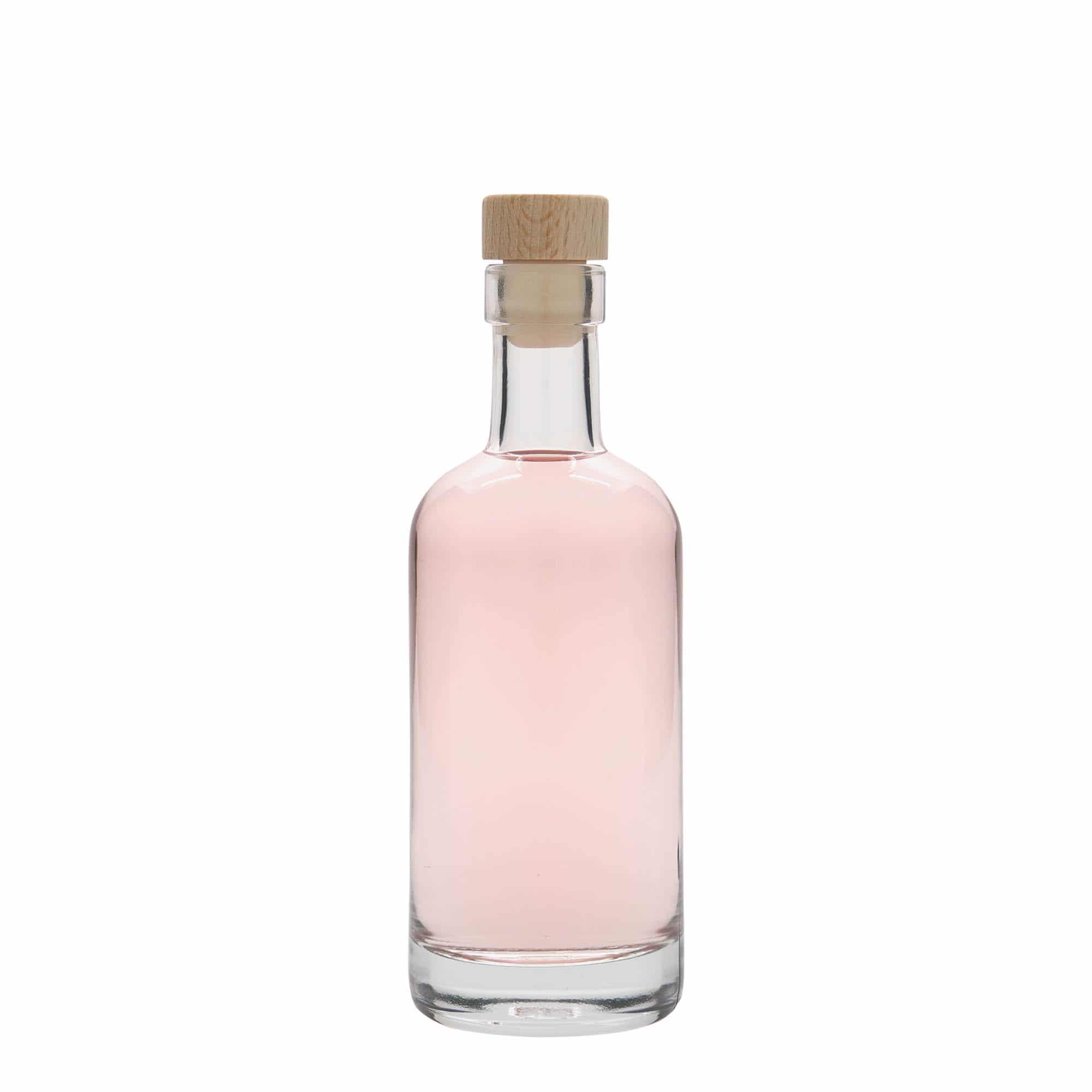 250 ml glasflaske 'Linea Uno', åbning: kork