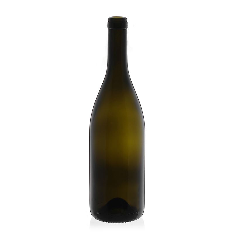 750 ml vinflaske 'Tiffany', antikgrøn, åbning: kork