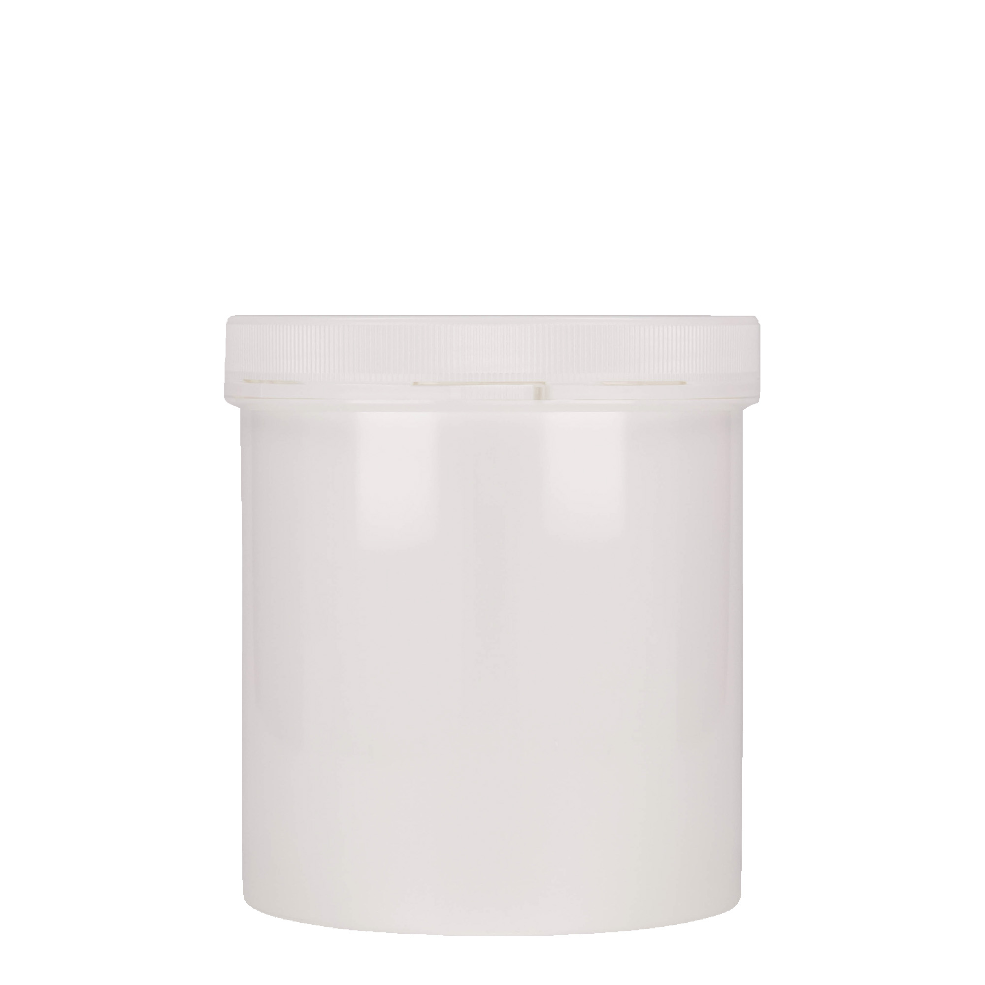 1.000 ml plastdåse 'Securilock', PP, hvid, åbning: skruelåg 1.000 ml plastdåse 'Securilock', PP, hvid, åbning: skruelåg
