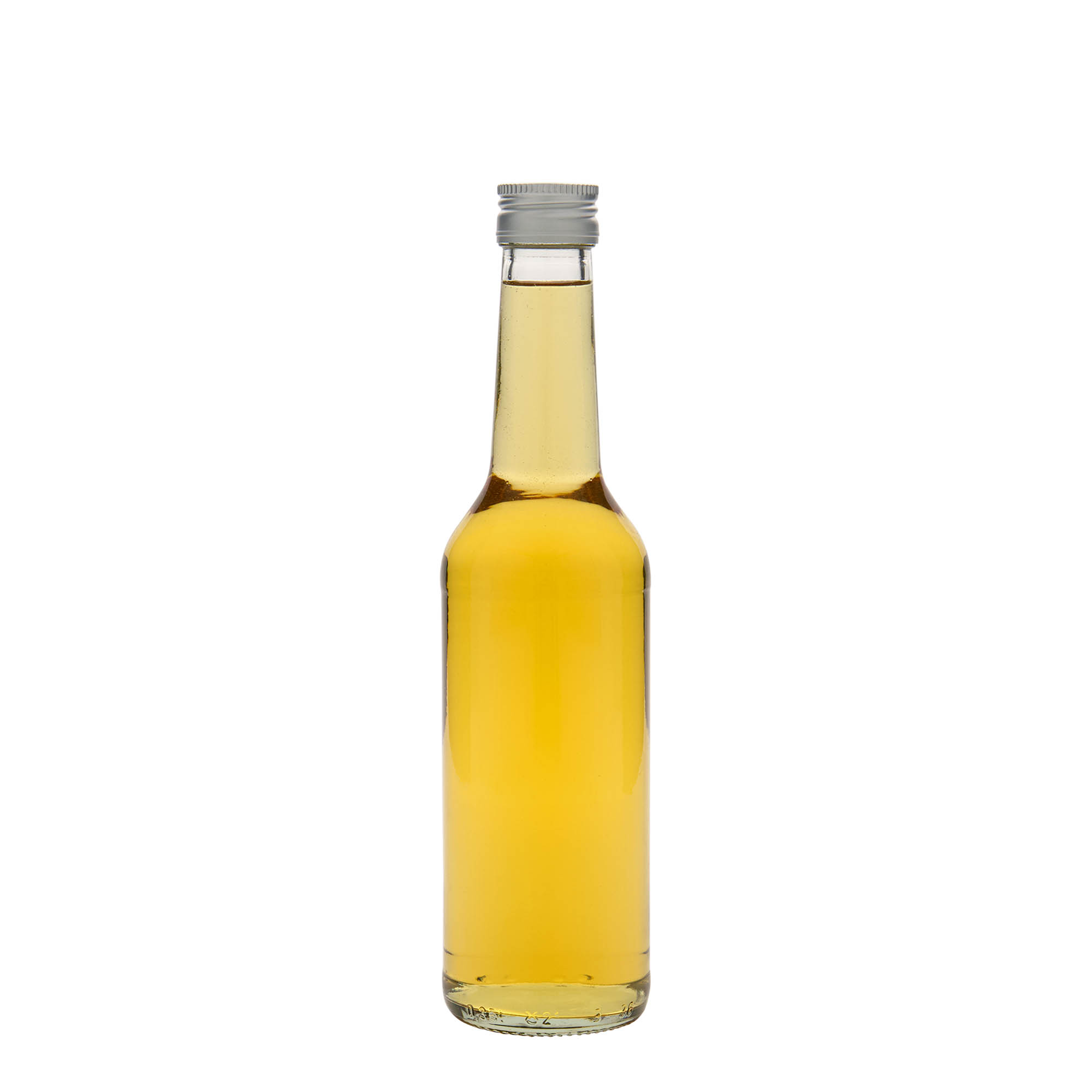 350 ml glasflaske med lige hals, åbning: PP 28