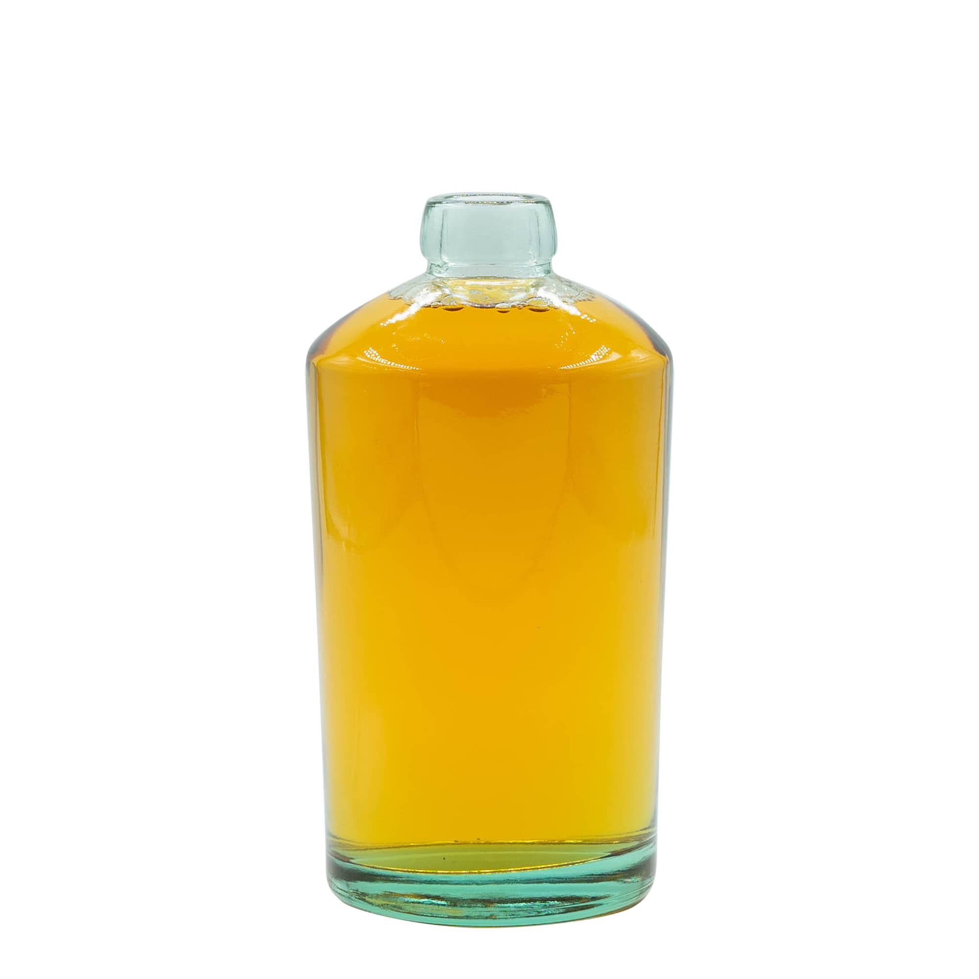 700 ml glasflaske 'Barrel', åbning: kork