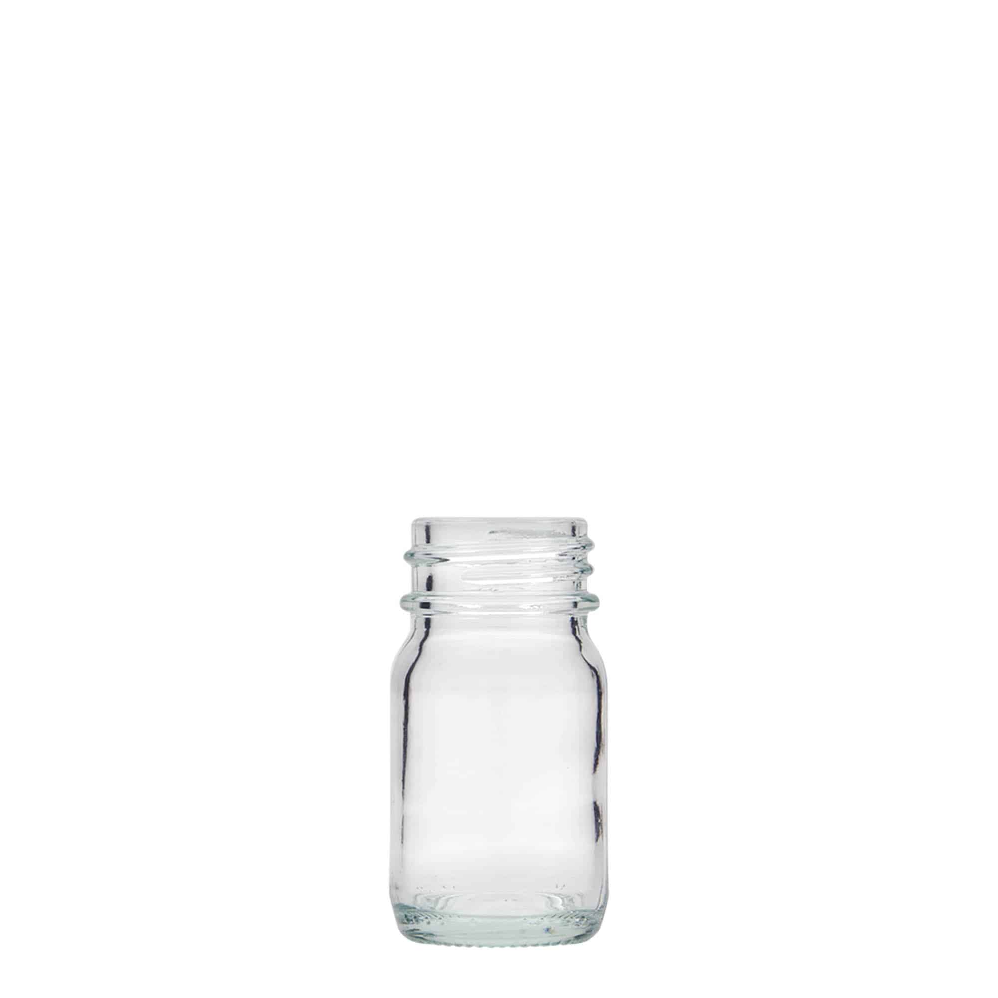 30 ml bredhalsglas, åbning: DIN 32