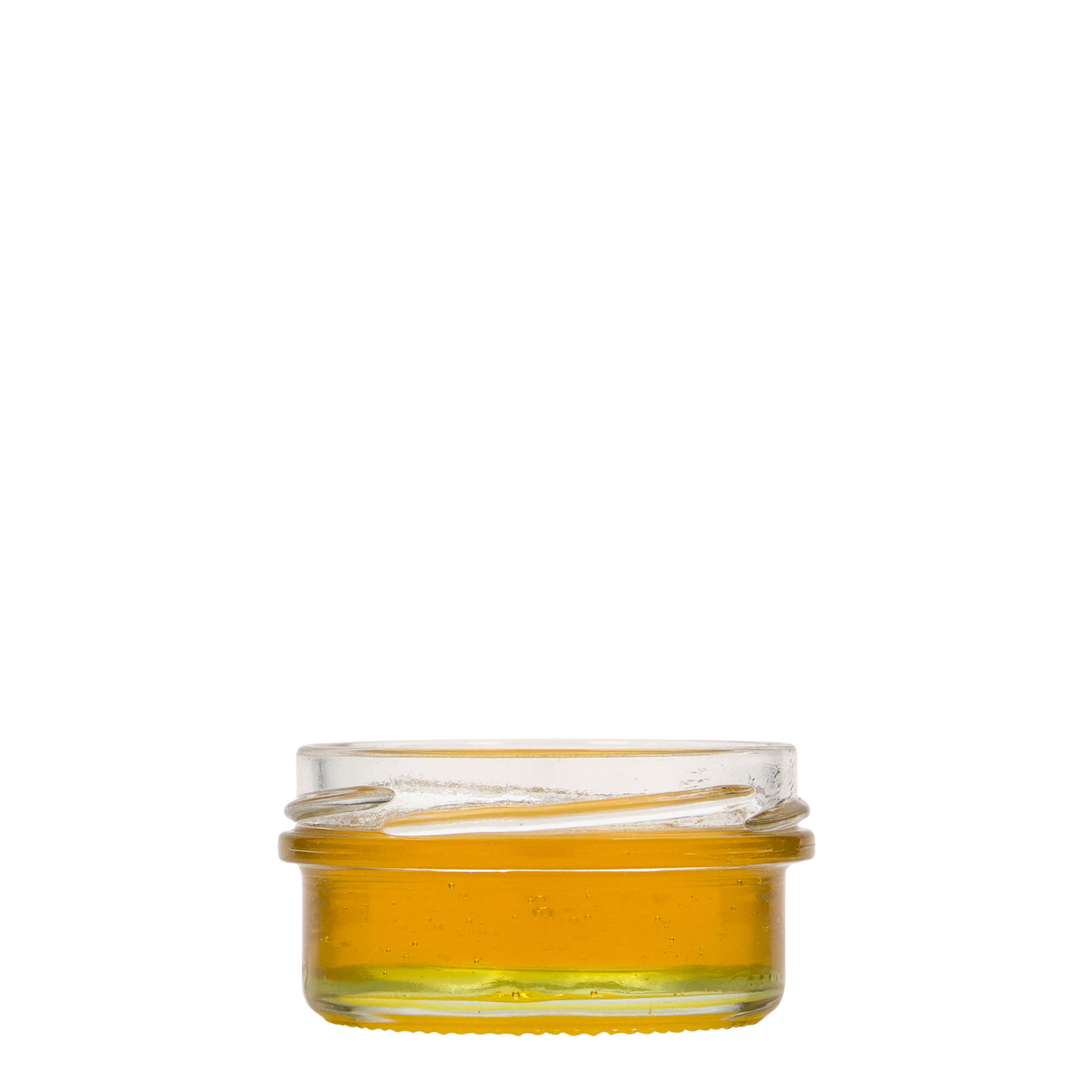 65 ml fladt sturzglas, åbning: twist-off (TO 66)
