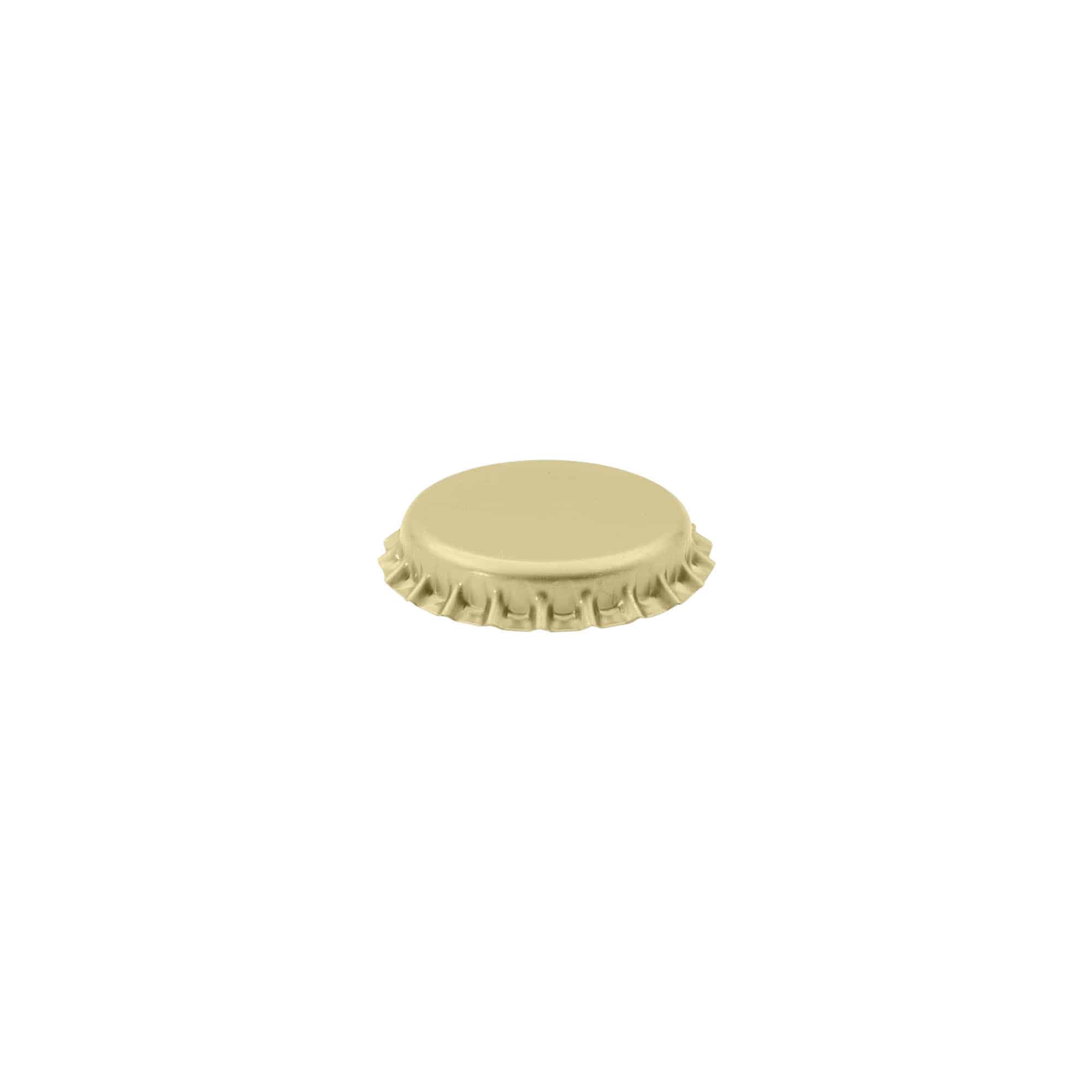 Kronekapsel 26 mm, metal, guld Kronekapsel 26 mm, metal, guld