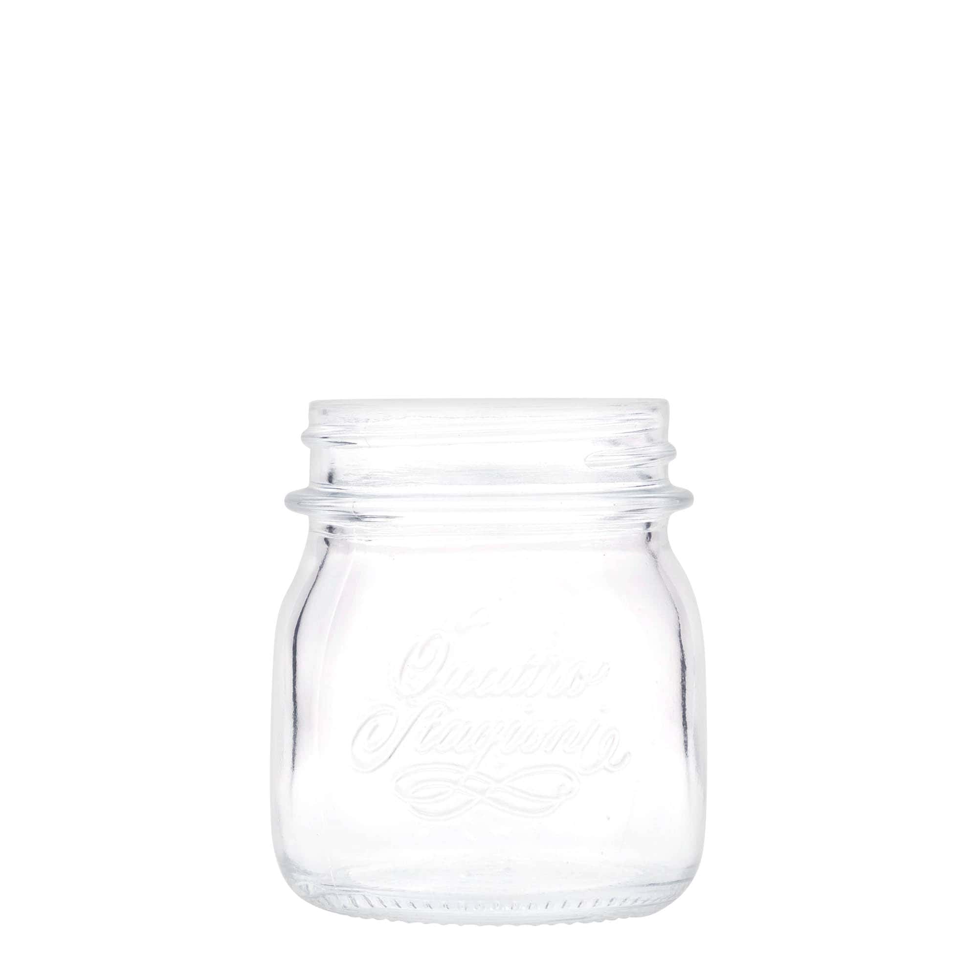 250 ml glas 'Quattro Stagioni', åbning: skruelåg