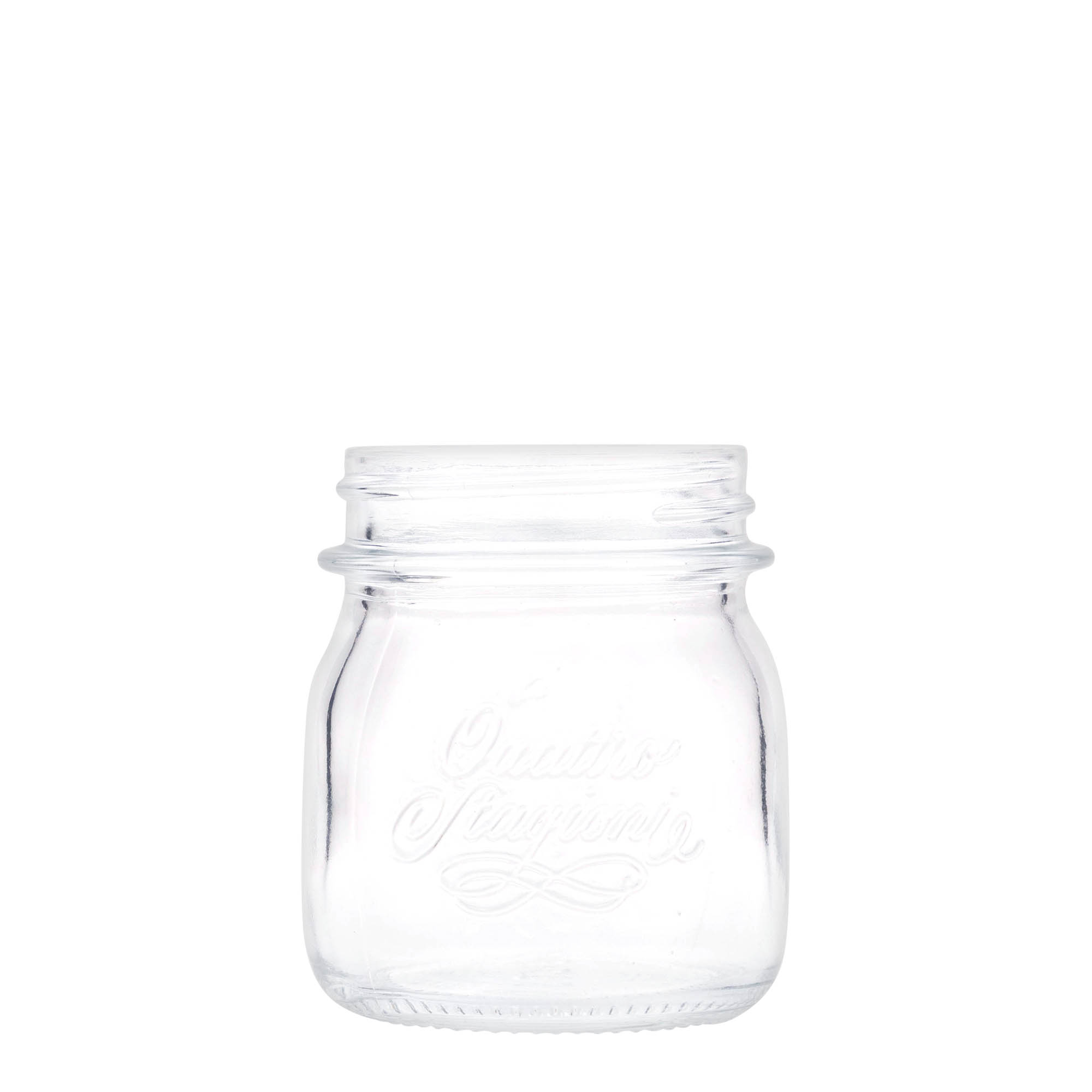 250 ml glas 'Quattro Stagioni', åbning: skruelåg