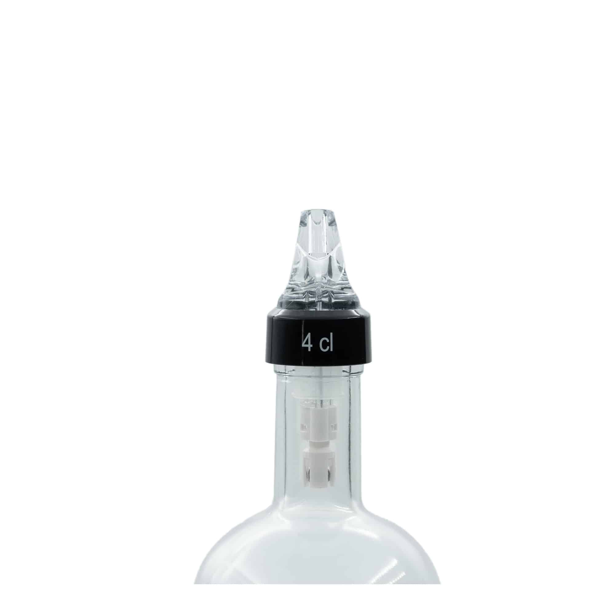 Doseringstuden »Auto Pour« 4 cl, PE-plast, klar