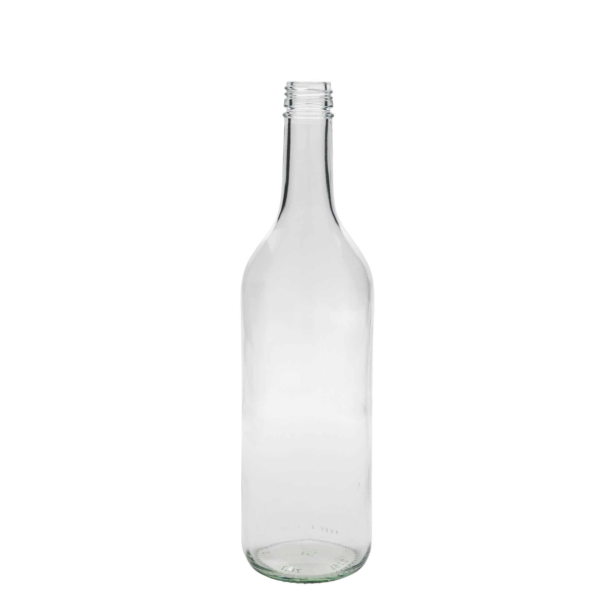 750 ml glasflaske 'Bordeaux', åbning: PP 28