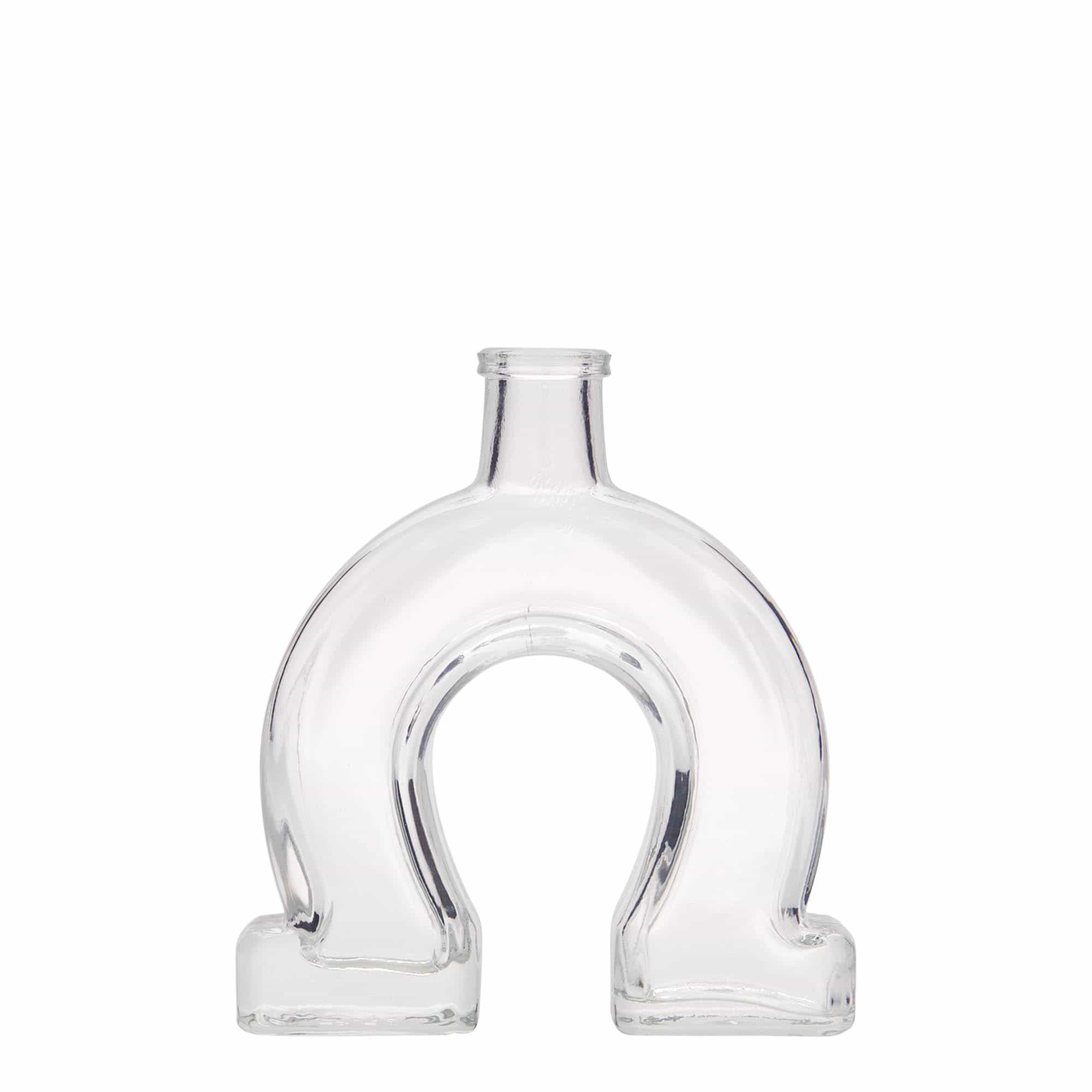 100 ml glasflaske 'Hestesko', åbning: Kork