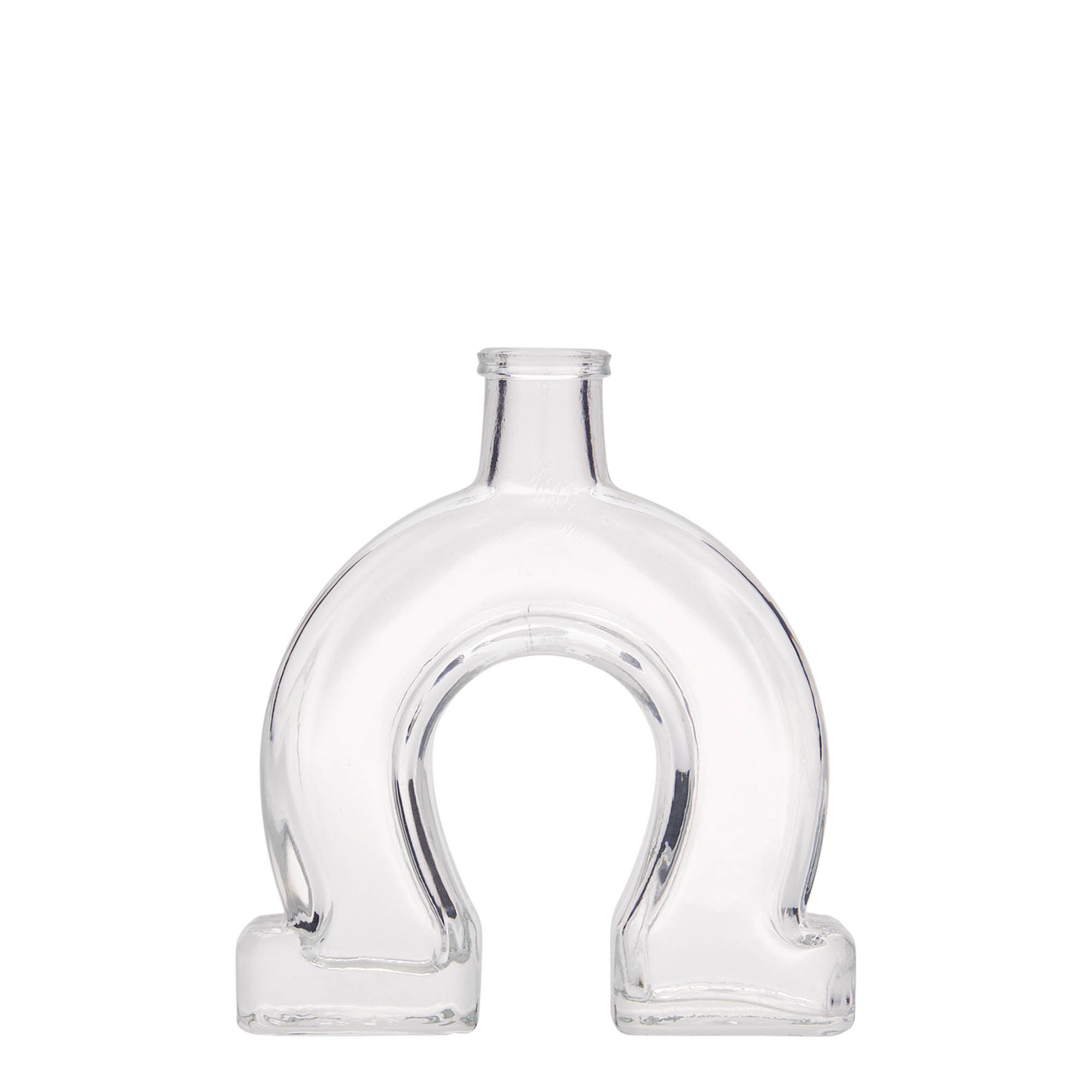 100 ml glasflaske 'Hestesko', åbning: Kork 100 ml glasflaske 'Hestesko', åbning: Kork