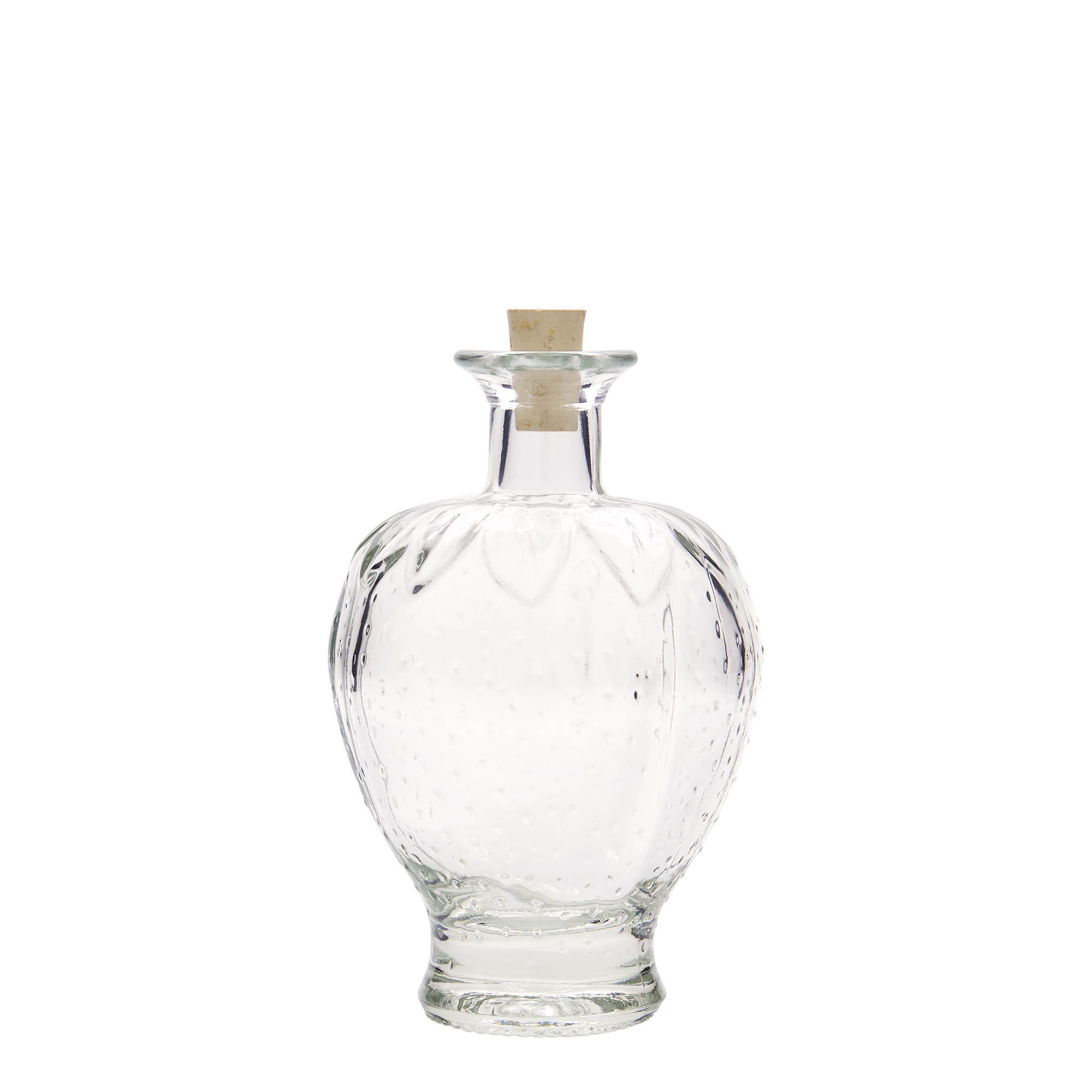 200 ml glasflaske 'Jordbær', åbning: Kork 200 ml glasflaske 'Jordbær', åbning: Kork