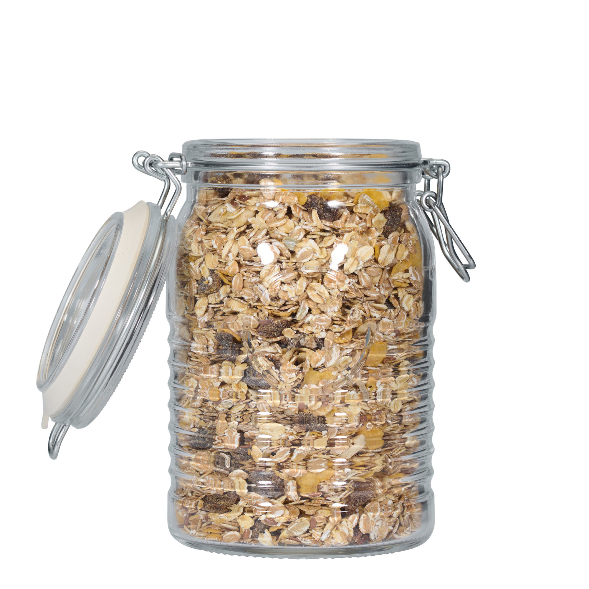 1.000 ml trådspænde glas 'Officina 1825', åbning: trådspændelukning 1.000 ml trådspænde glas 'Officina 1825', åbning: trådspændelukning