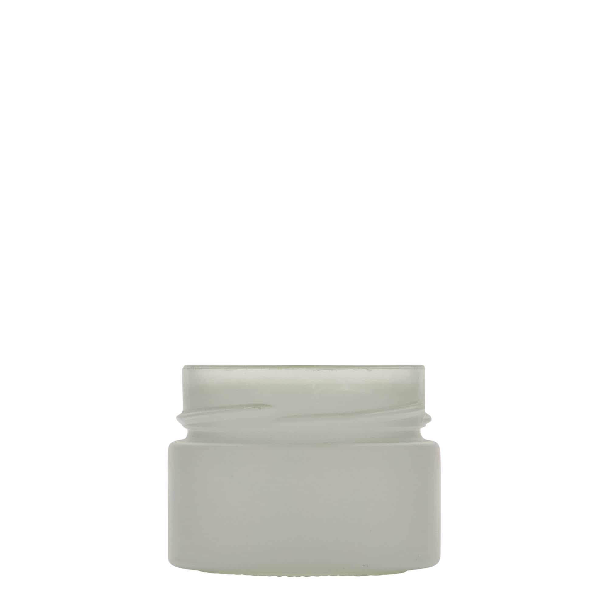 130 ml rundt glas 'Aurora', hvid, åbning: Deep-twist-off (DTO 66) 130 ml rundt glas 'Aurora', hvid, åbning: Deep-twist-off (DTO 66)