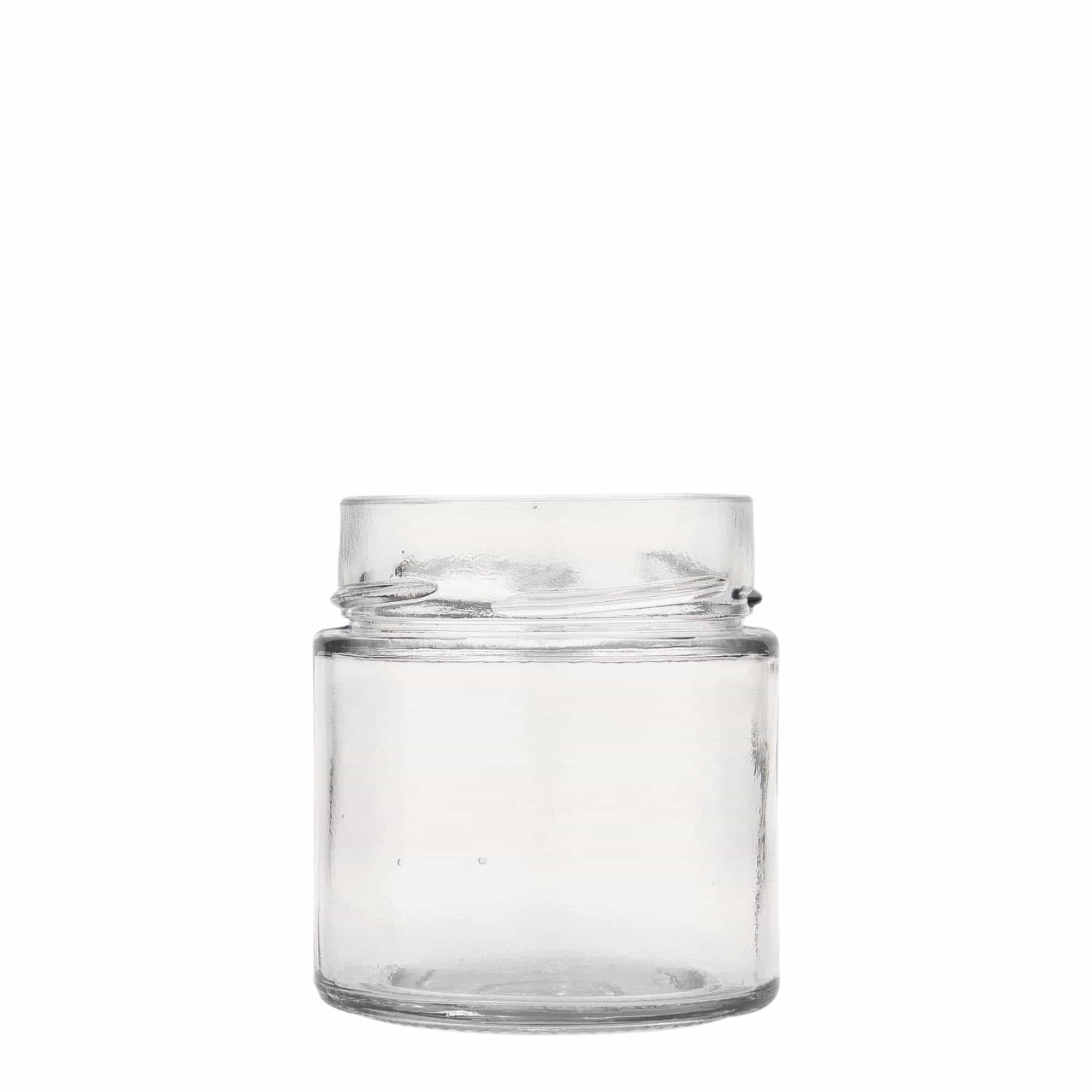 212 ml rundt glas 'Balu', åbning: Extra-deep-twist-off (EDTO 70)