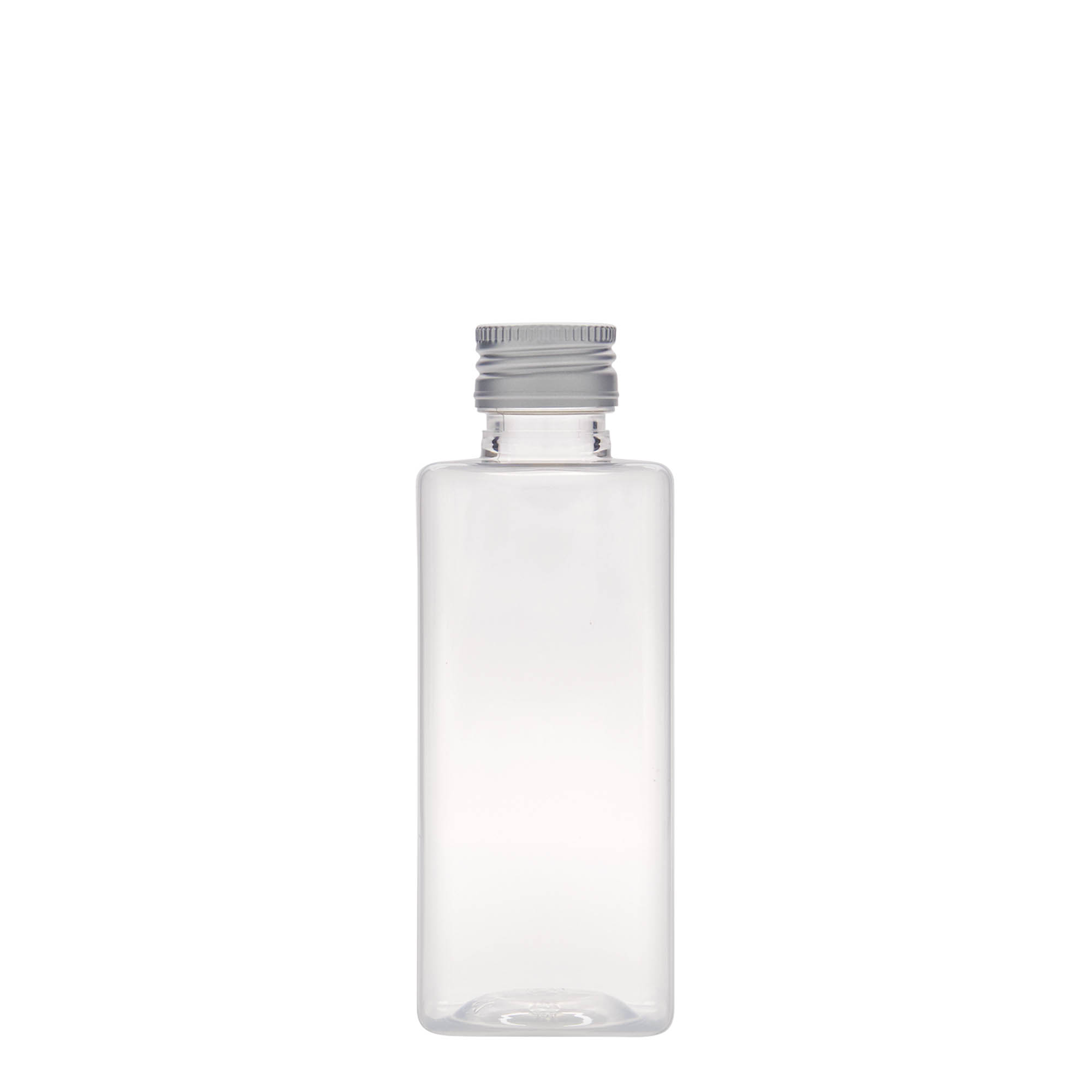 250 ml PET-flaske 'Karl', firkantet, plastik, åbning: PP 28