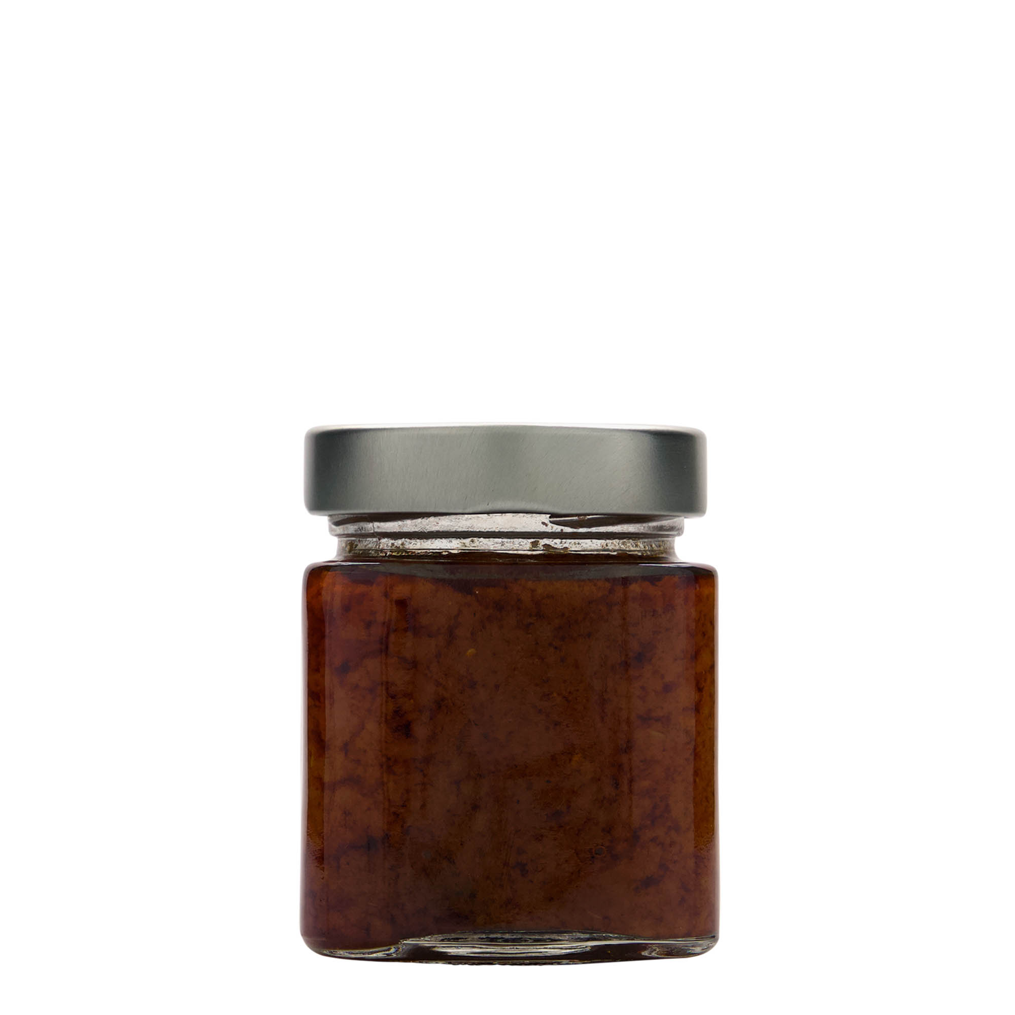 212 ml firkantet glas »Ikarus«, åbning: Deep-Twist-off (DTO 63)