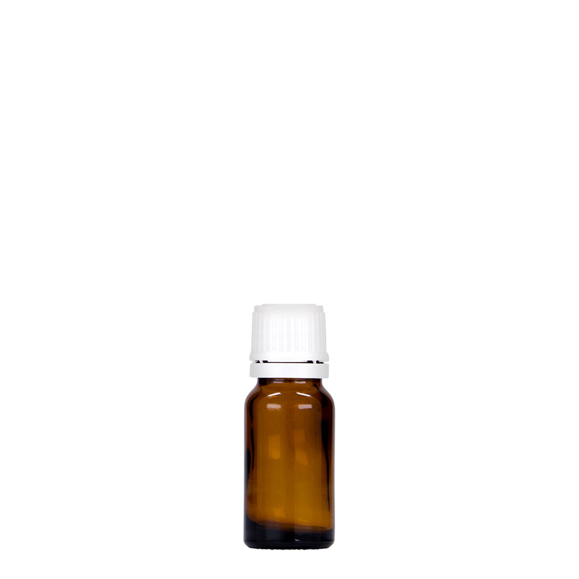 10 ml medicinflaske, glas, brun, åbning: DIN 18 10 ml medicinflaske, glas, brun, åbning: DIN 18
