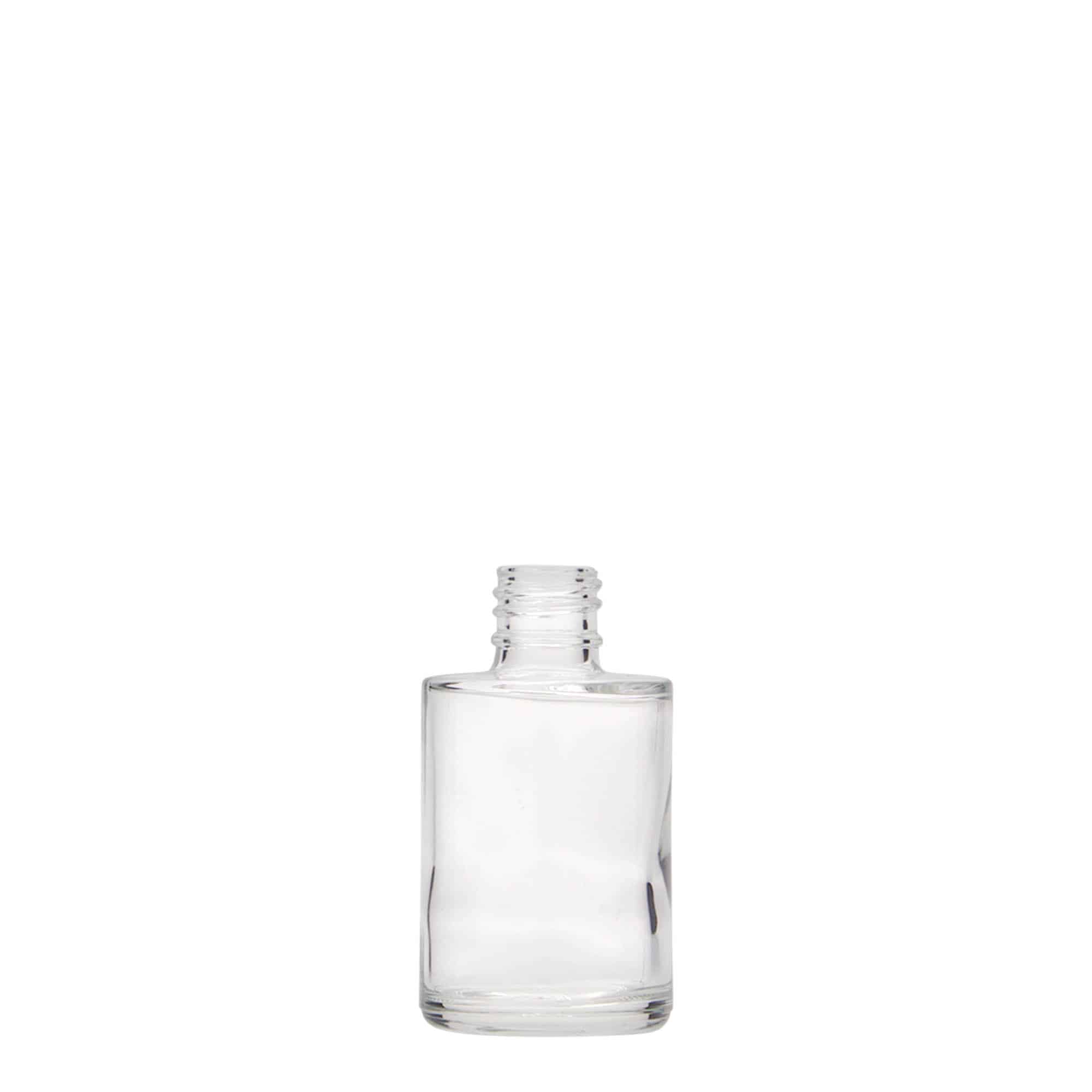 16 ml flaske til neglelak 'London' med pensel, glas