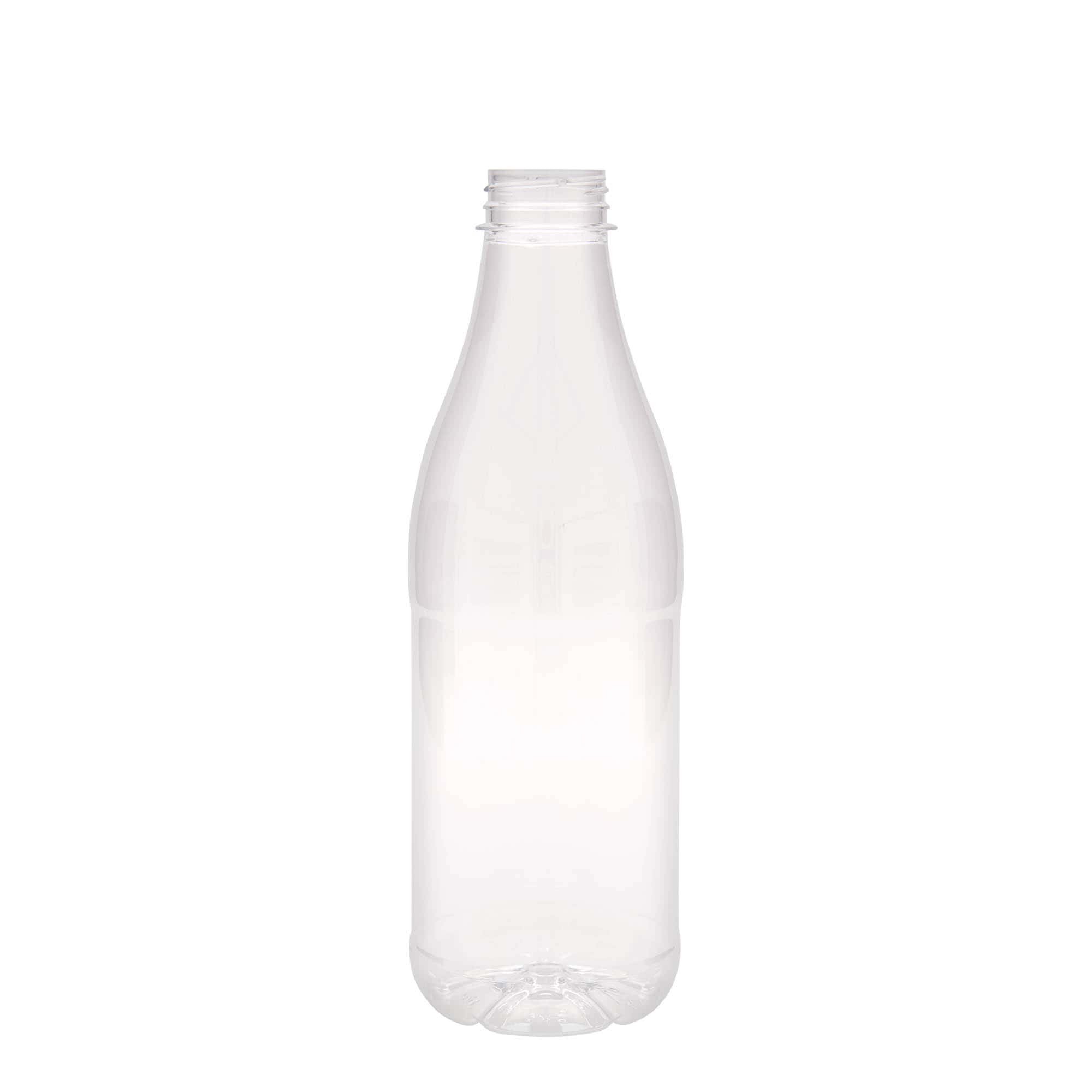 1.000 ml PET-flaske 'Milk and Juice', plastik, åbning: 38 mm