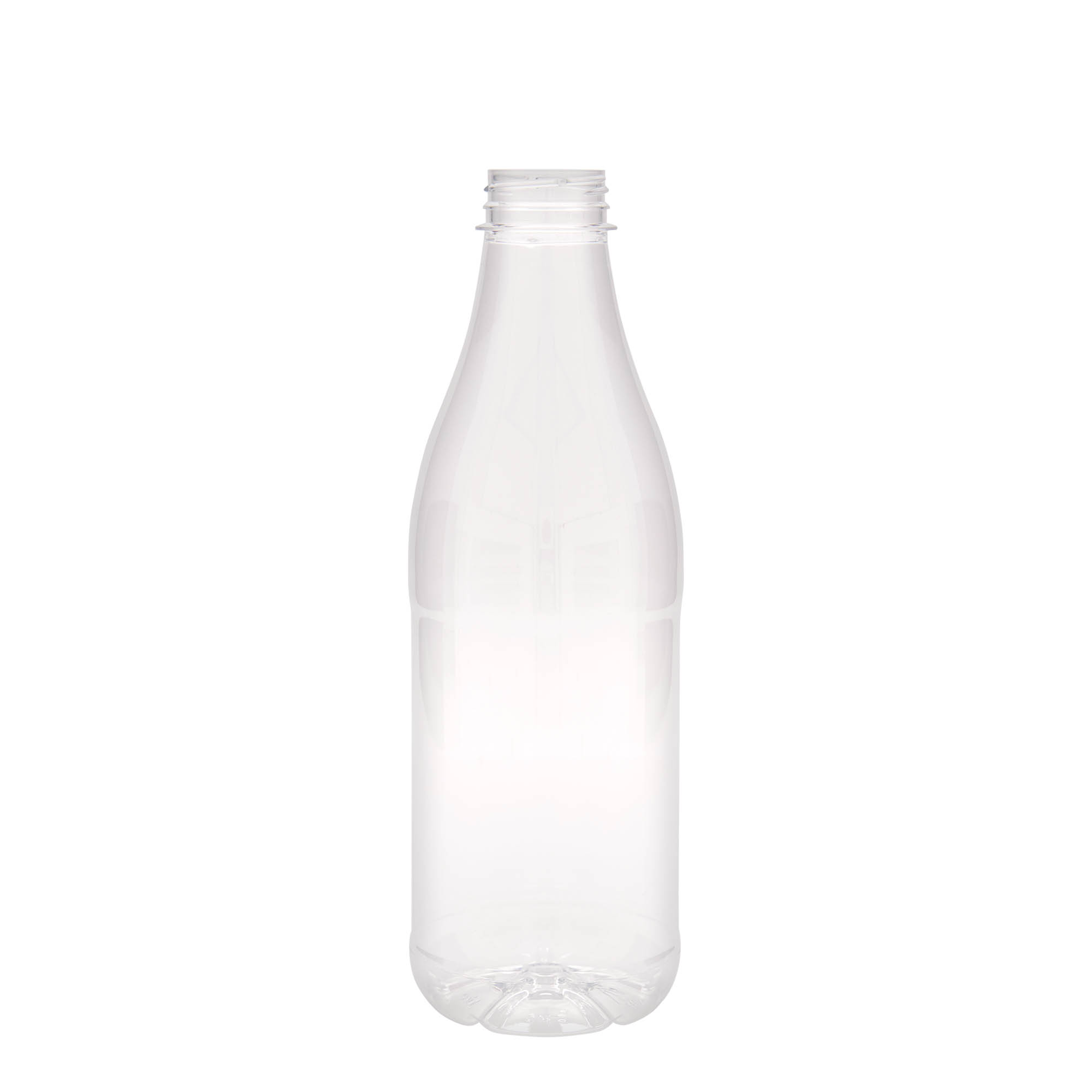 1.000 ml PET-flaske 'Milk and Juice', plastik, åbning: 38 mm