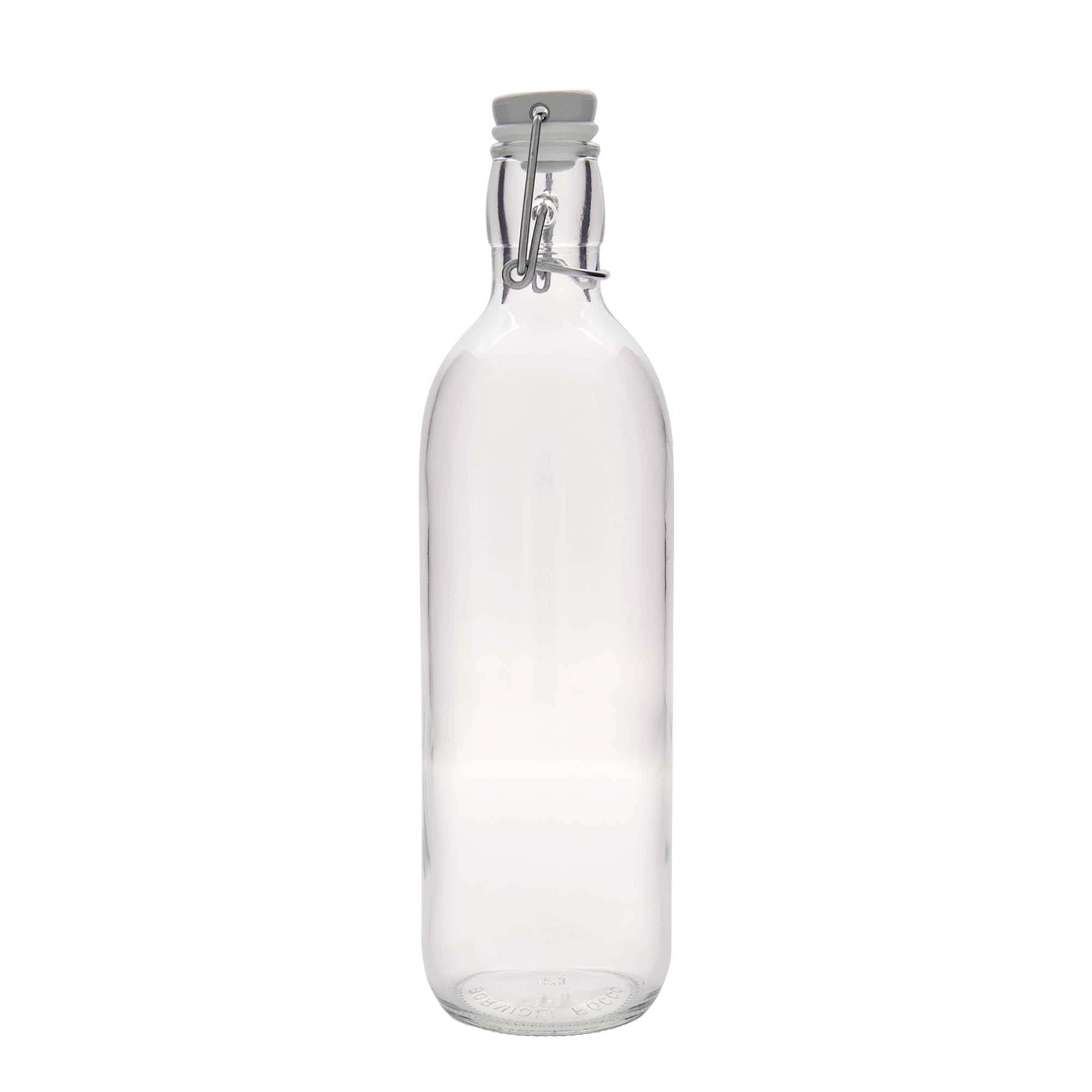 1.000 ml glasflaske »Emilia«, åbning: patentprop